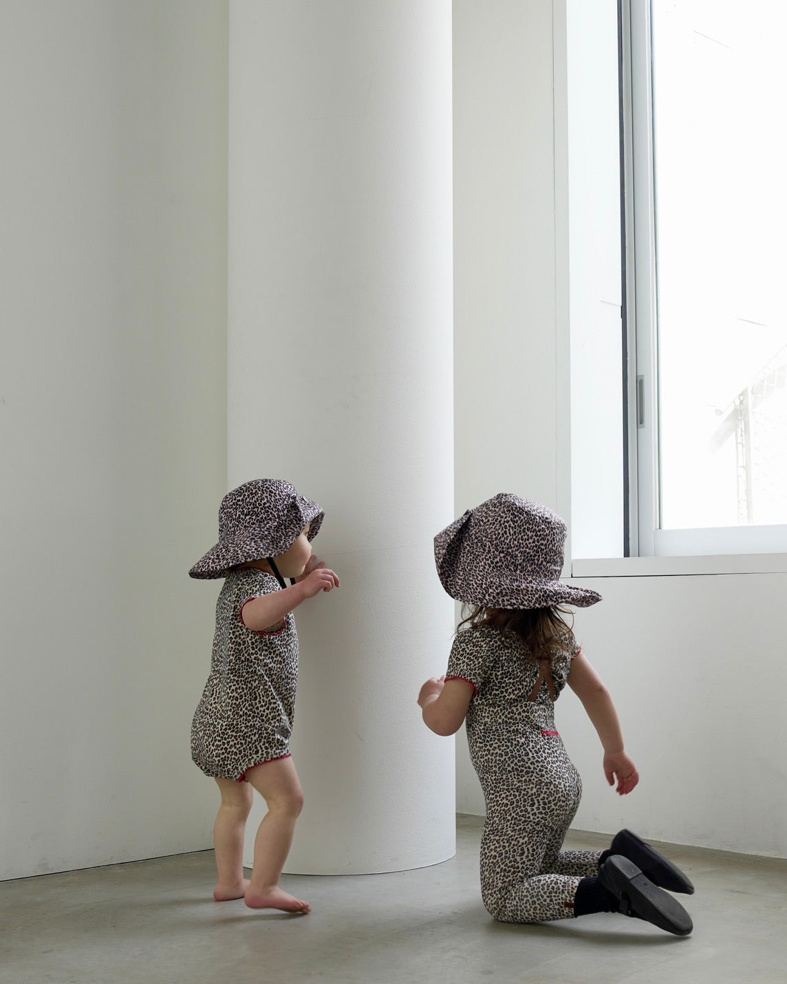 camilapole Little Leopard Picot Romper