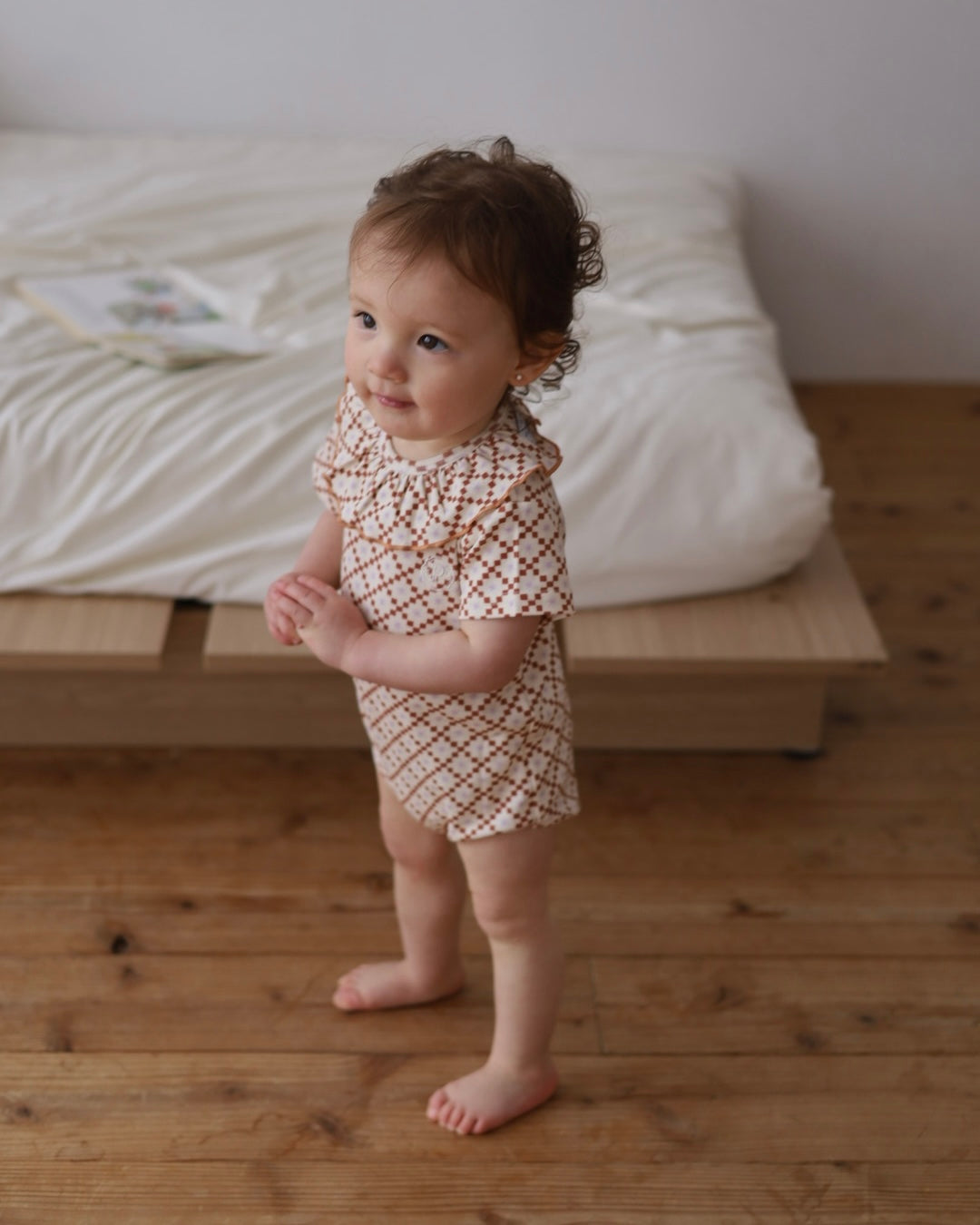 poimeri fig camel frill rompers