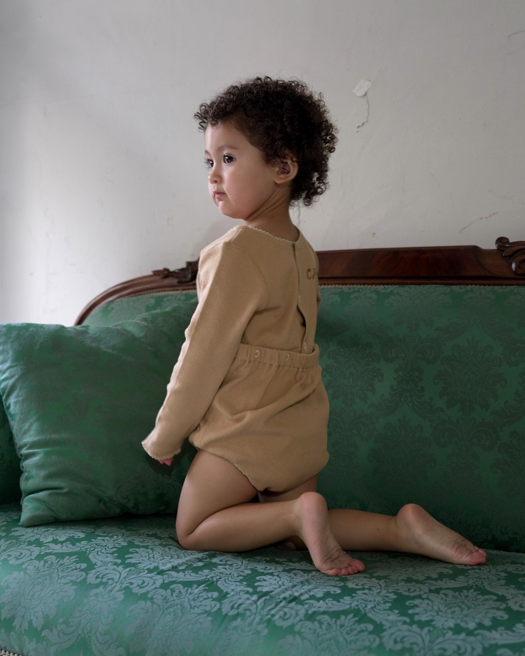 【 9.11 21:00 Launch 】CAMILAPOLE Latte Baby Romper
