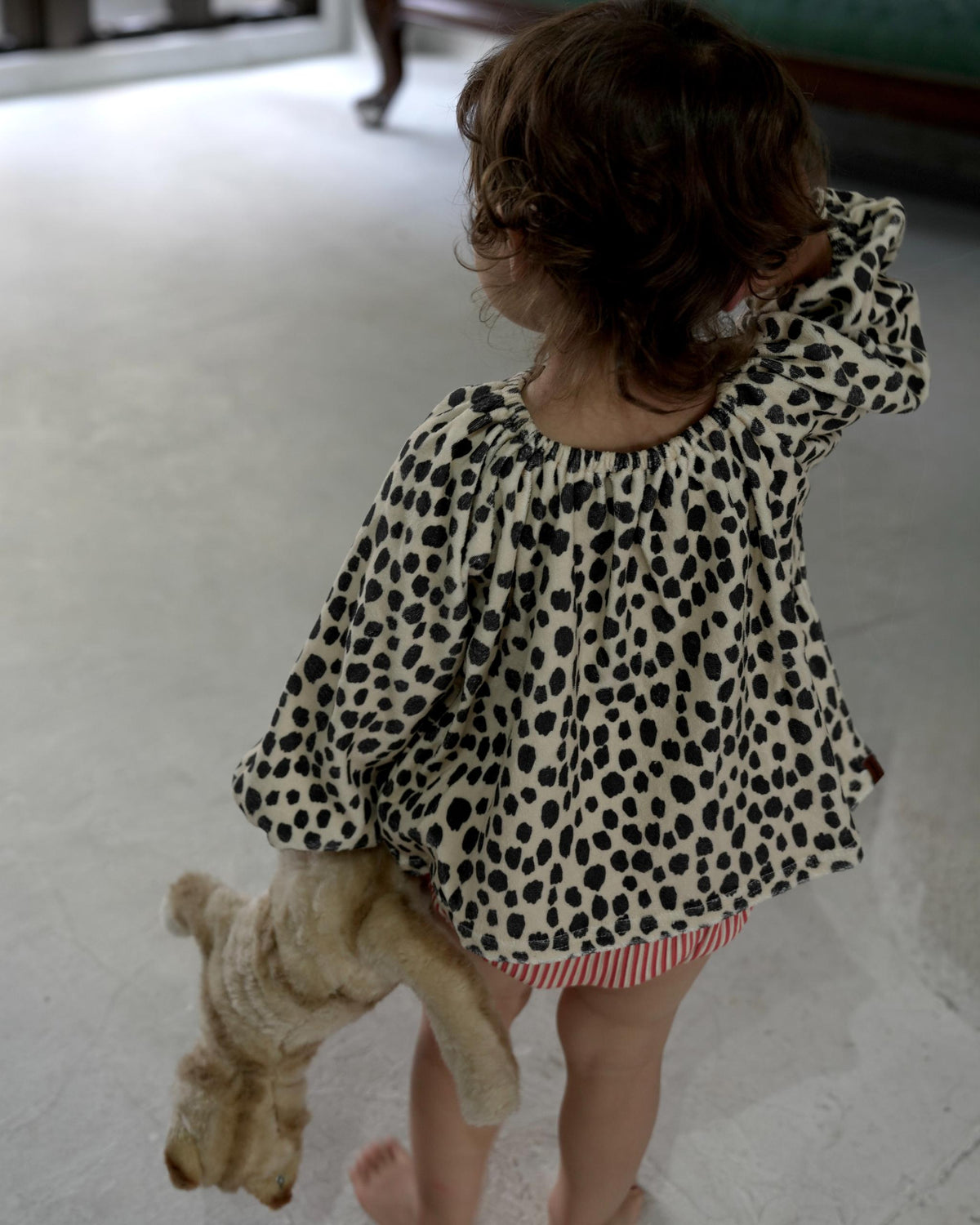 【 9.11 21:00〜NEW 】CAMILAPOLE Tone Leopard SmockTop