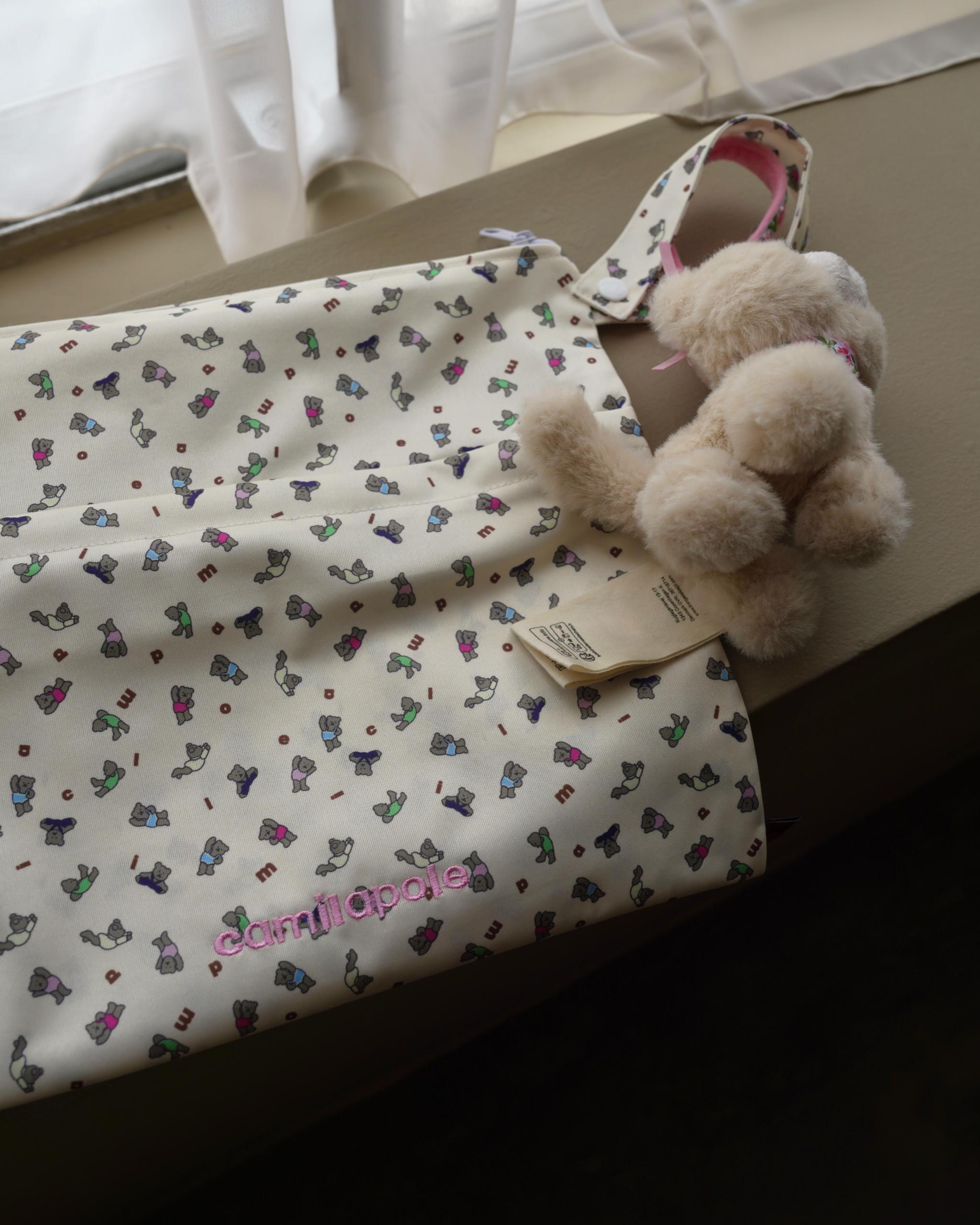 【 6.19 21:00〜Launch 】CAMILAPOLE TEDDY WATERPROOF MULTI POUCH