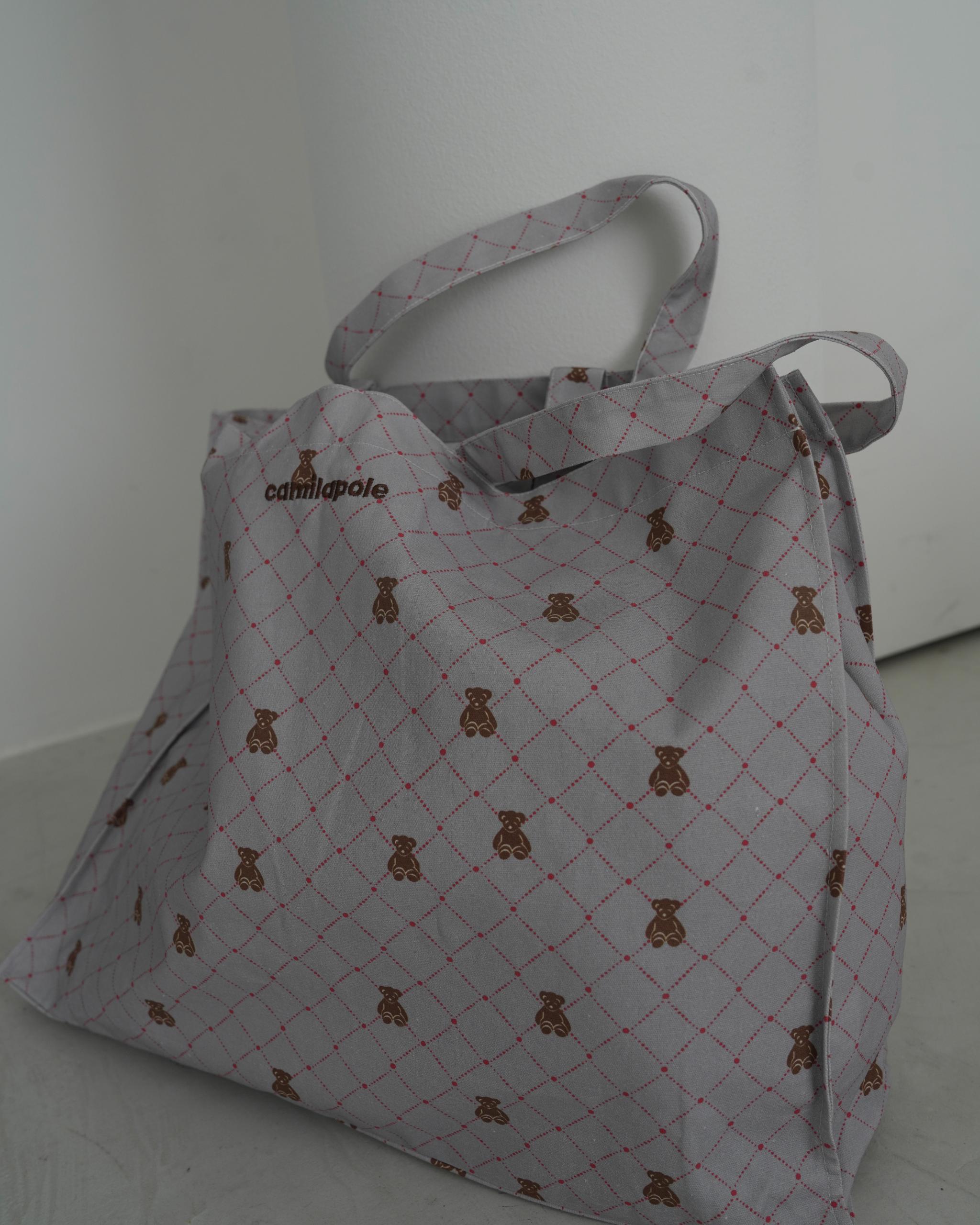 【 6.19 21:00〜Launch 】CAMILAPOLE Biscuit Bear Tote