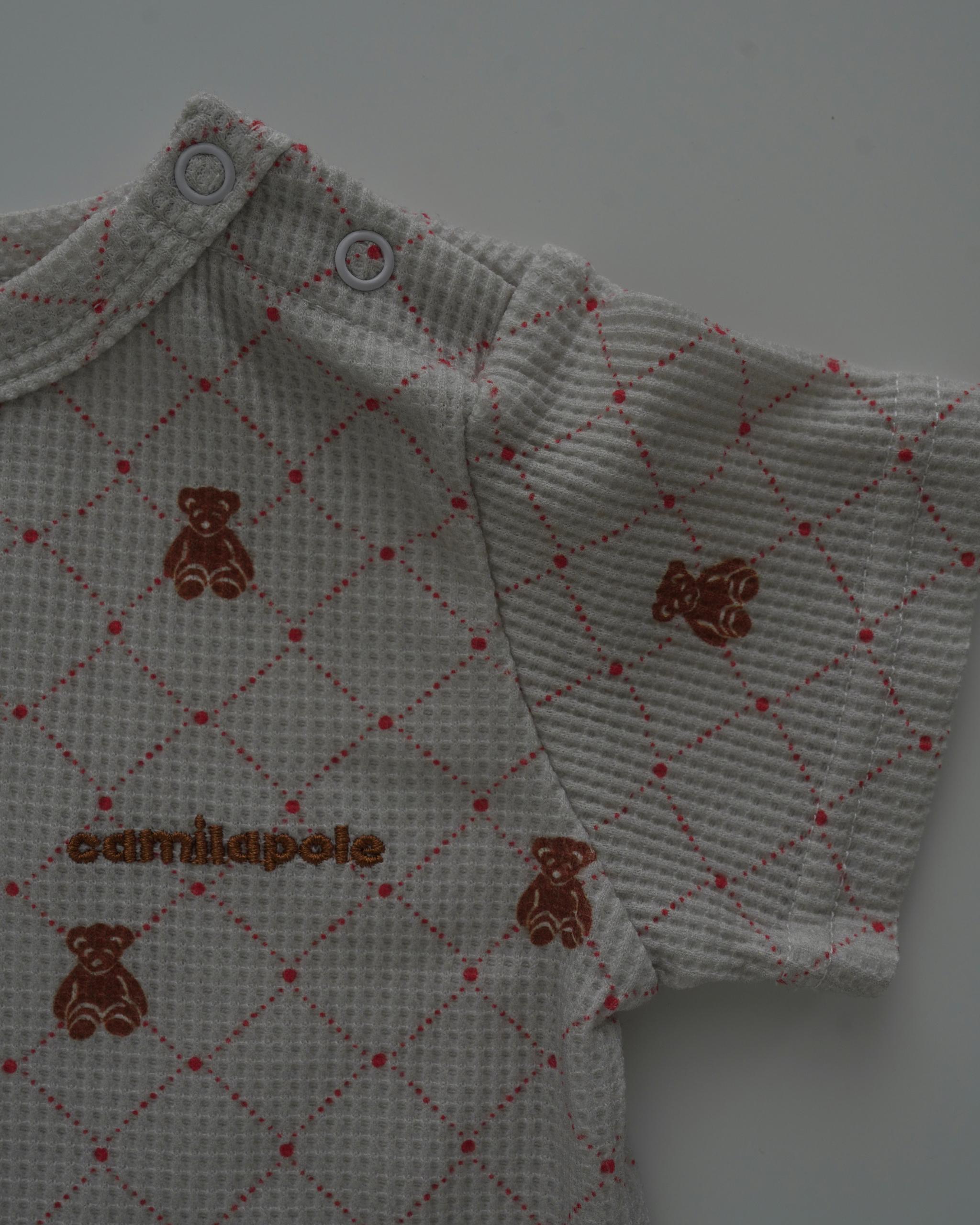 【 6.19 21:00〜Launch 】CAMILAPOLE Biscuit Bear Thermal Top