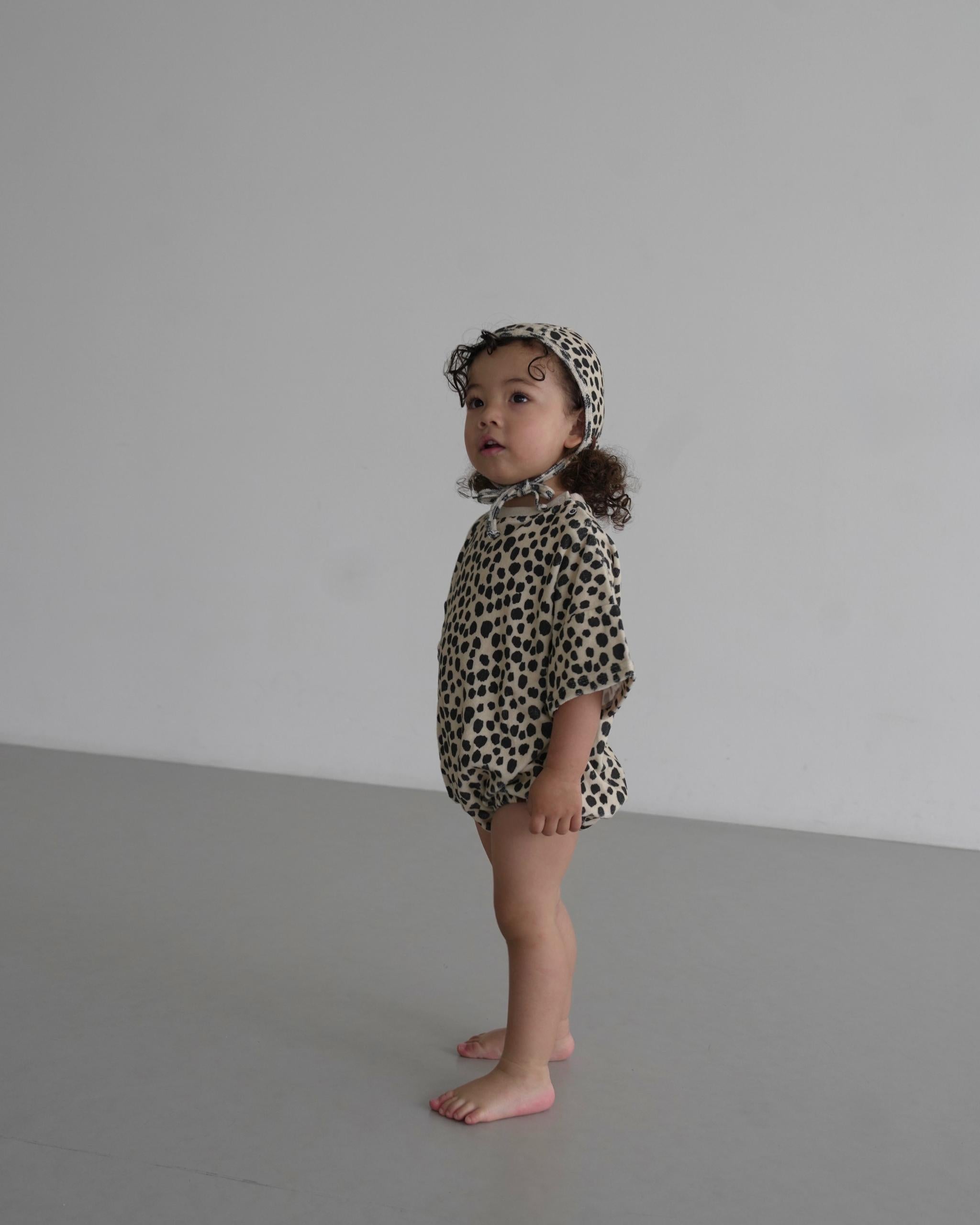 【 7.17 21:00〜NEW 】CAMILAPOLE Tone Leopard Terry Bonnet