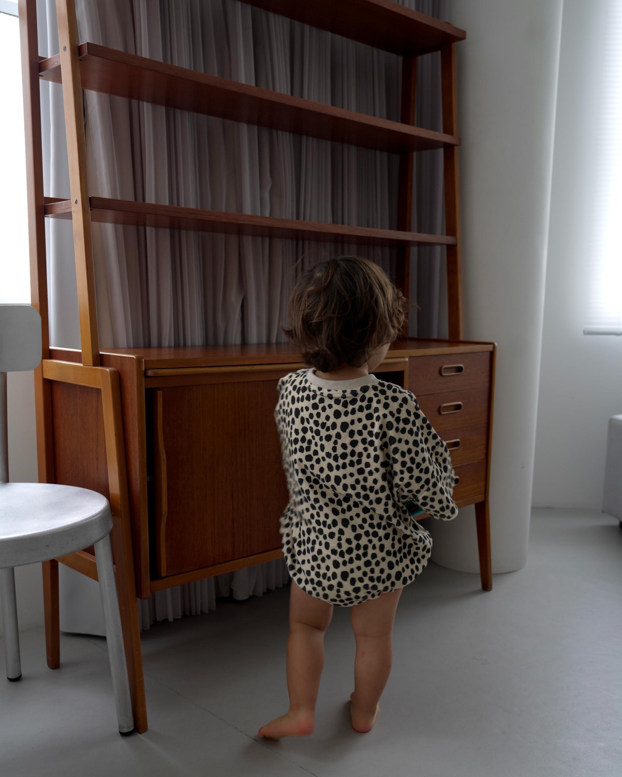 【 7.17 21:00〜NEW 】CAMILAPOLE Tone Leopard Terry Romper