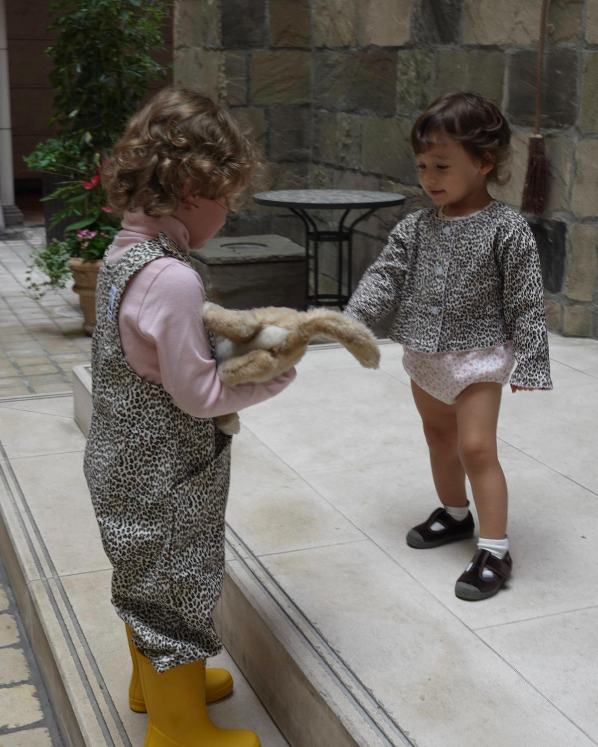 【POPUP先行/10.16 NEW】CAMILAPOLE LITTLE LEOPARD CARDIGAN / KIDS