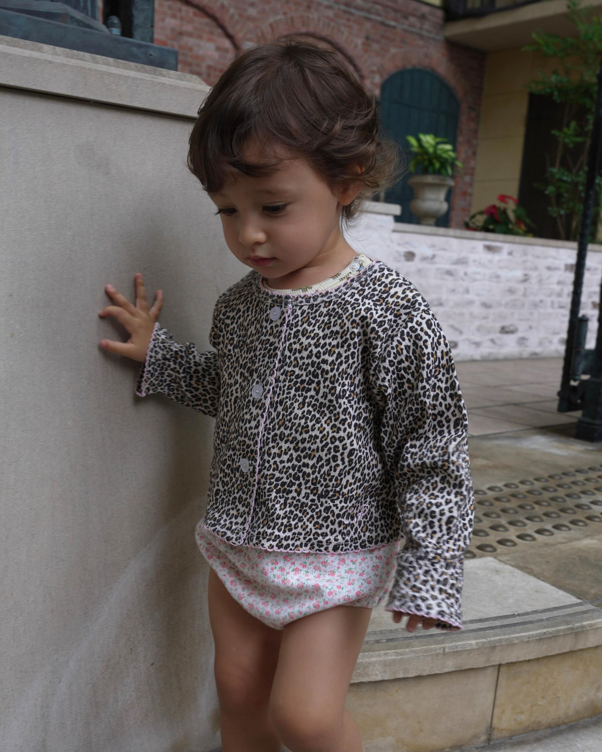 【POPUP先行/10.16 NEW】CAMILAPOLE LITTLE LEOPARD CARDIGAN / KIDS