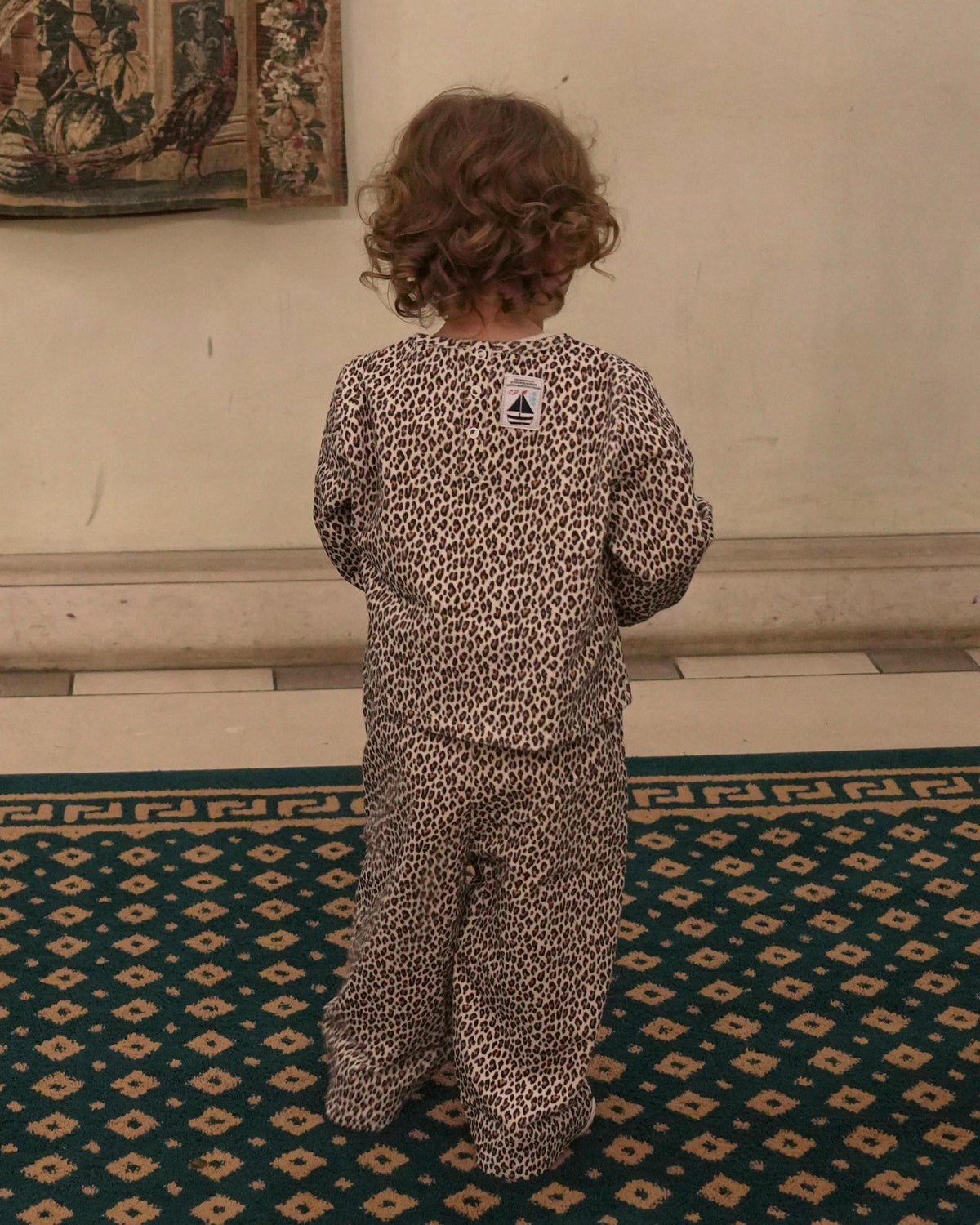 【POPUP先行/10.16 NEW】CAMILAPOLE little leopard corduroy pullover