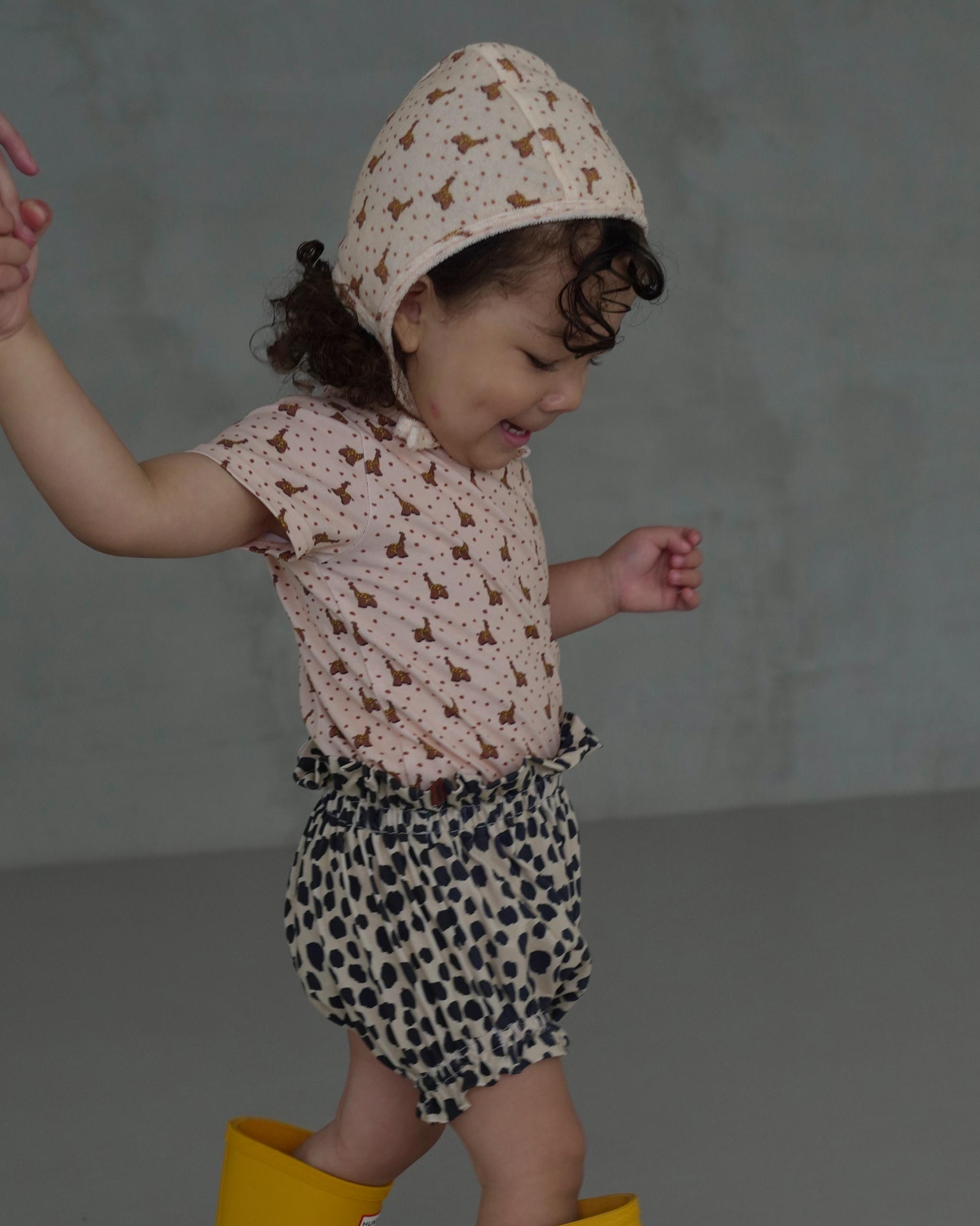 【 7.17 21:00〜NEW 】CAMILAPOLE Caramel Giraffe Terry Bonnet