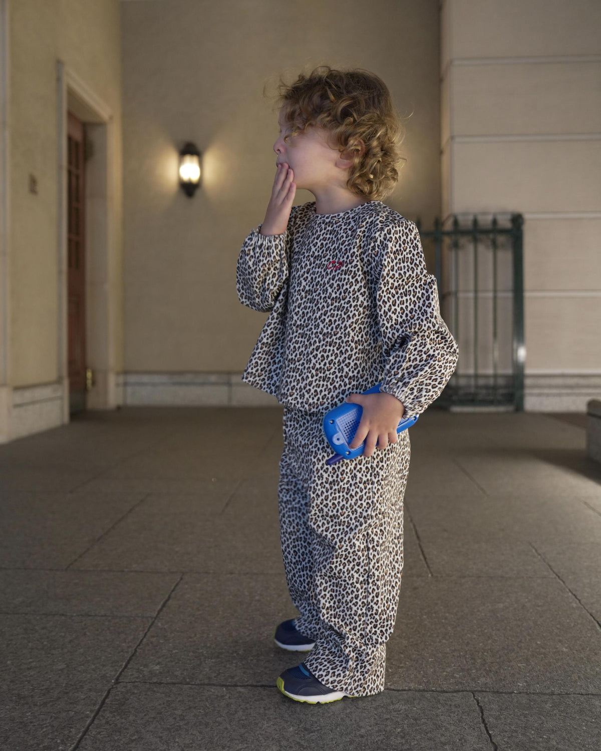 【POPUP先行/10.16 NEW】CAMILAPOLE little leopard corduroy pullover