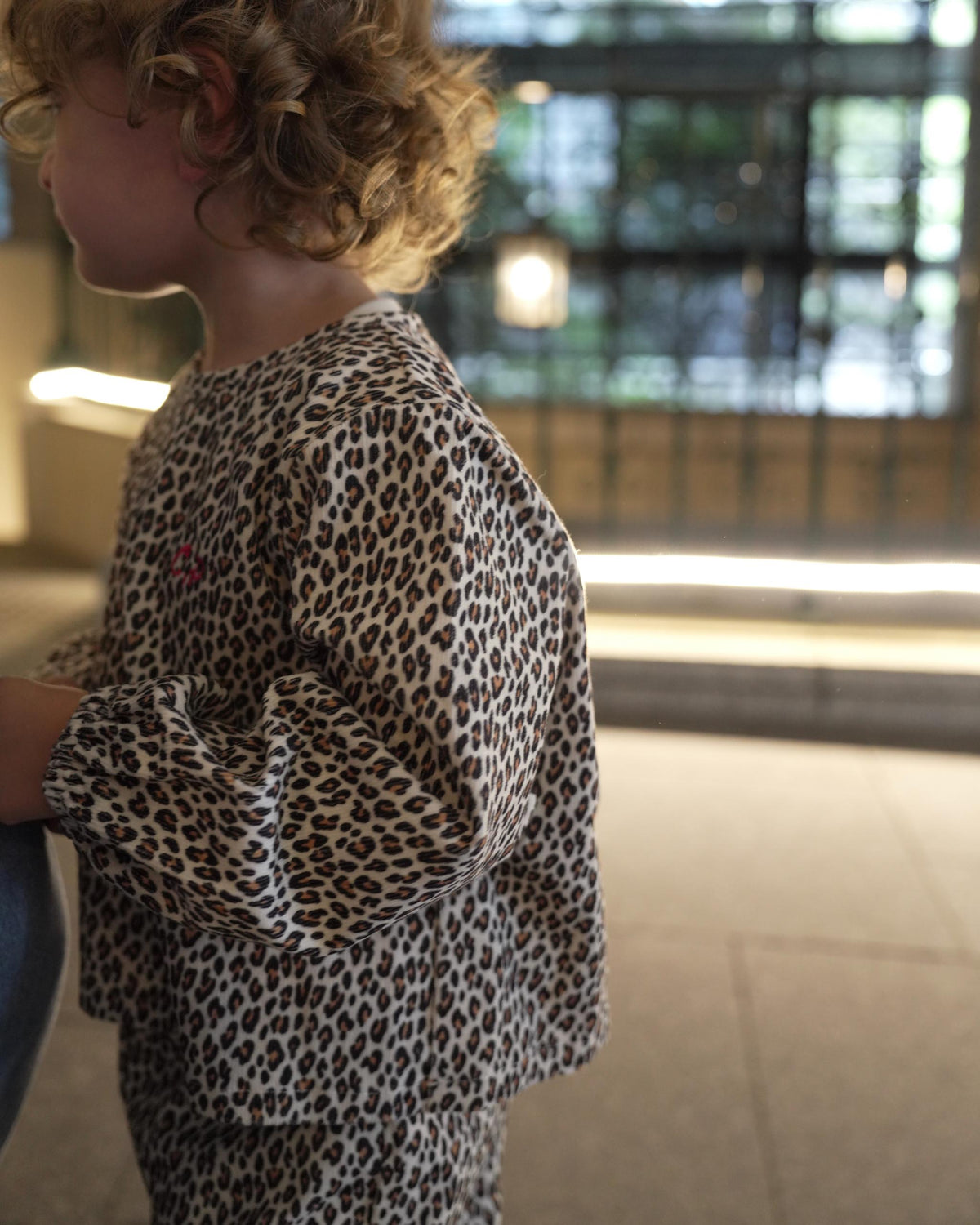 【POPUP先行/10.16 NEW】CAMILAPOLE little leopard corduroy pullover