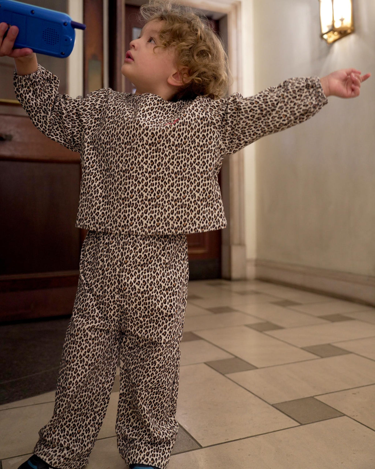 【POPUP先行/10.16 NEW】CAMILAPOLE little leopard corduroy pullover