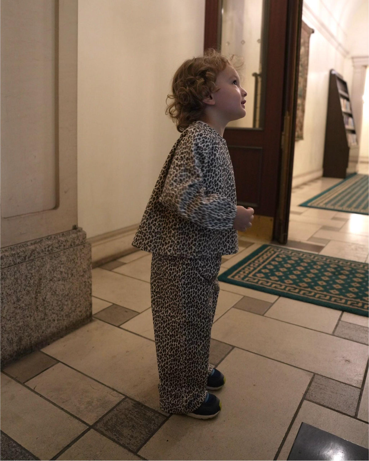 【POPUP先行/10.16 NEW】CAMILAPOLE little leopard corduroy pullover