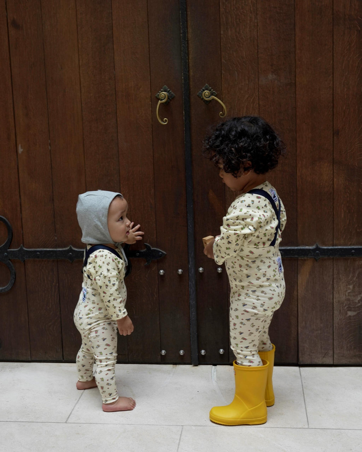 【POPUP先行/10.16 NEW】CAMILAPOLE PETIT TEDDY SUSPENDER LEGGINGS
