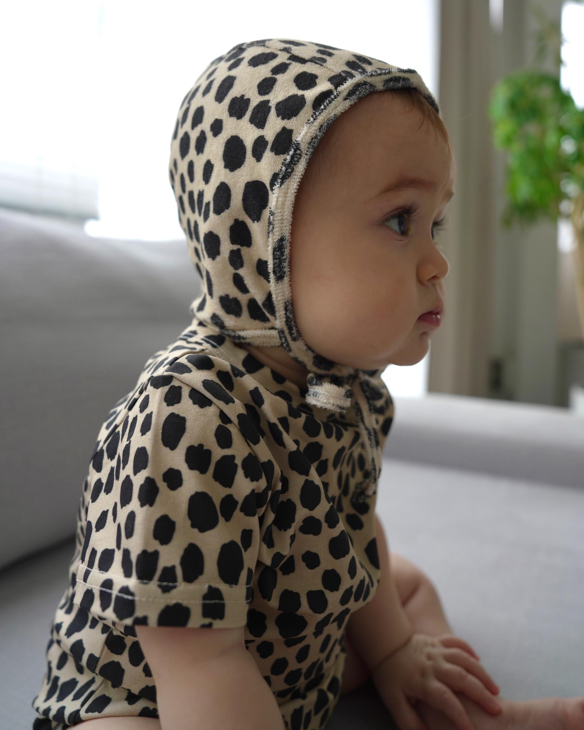 【 7.17 21:00〜NEW 】CAMILAPOLE Tone Leopard Terry Bonnet