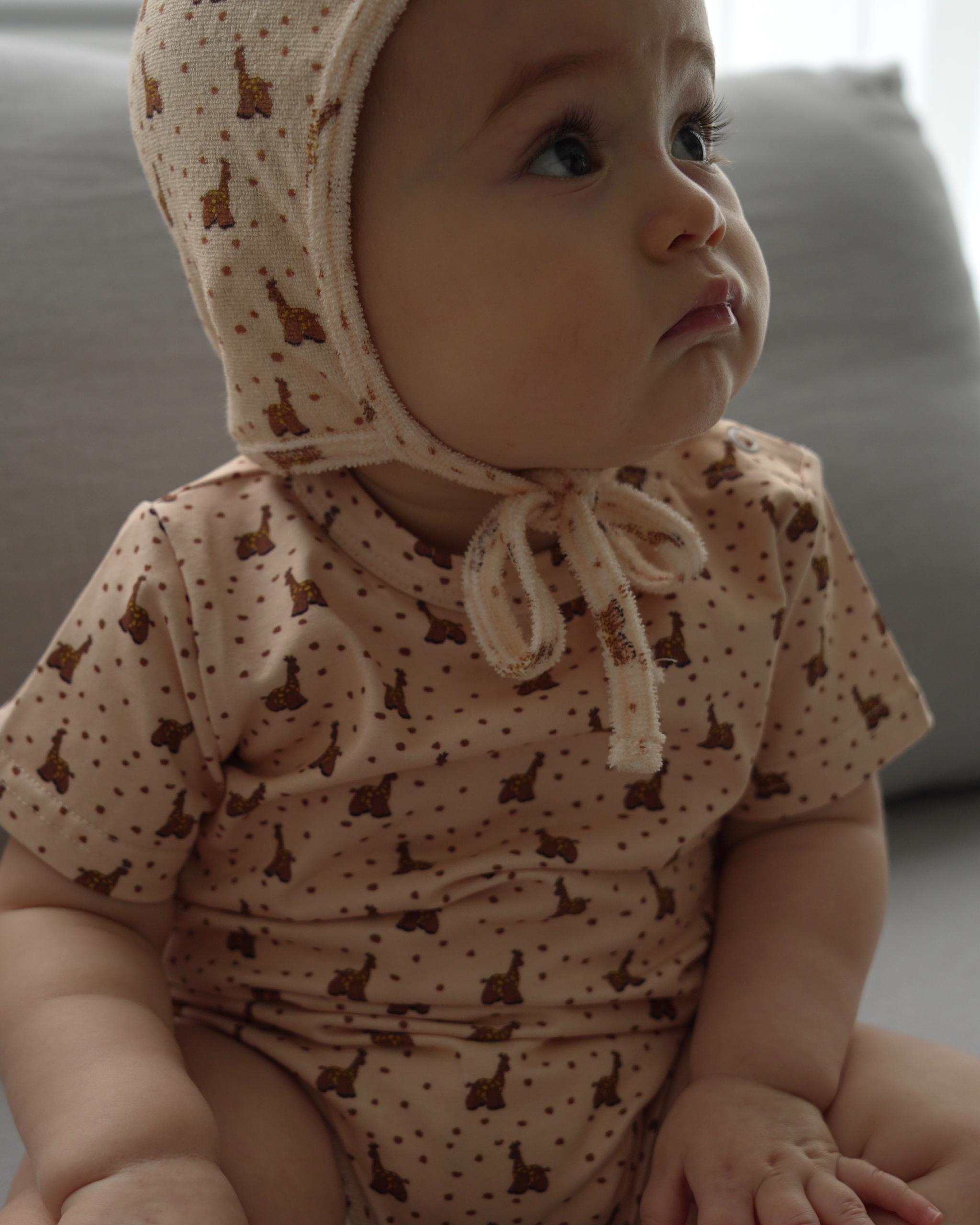【 7.17 21:00〜NEW 】CAMILAPOLE Caramel Giraffe Romper