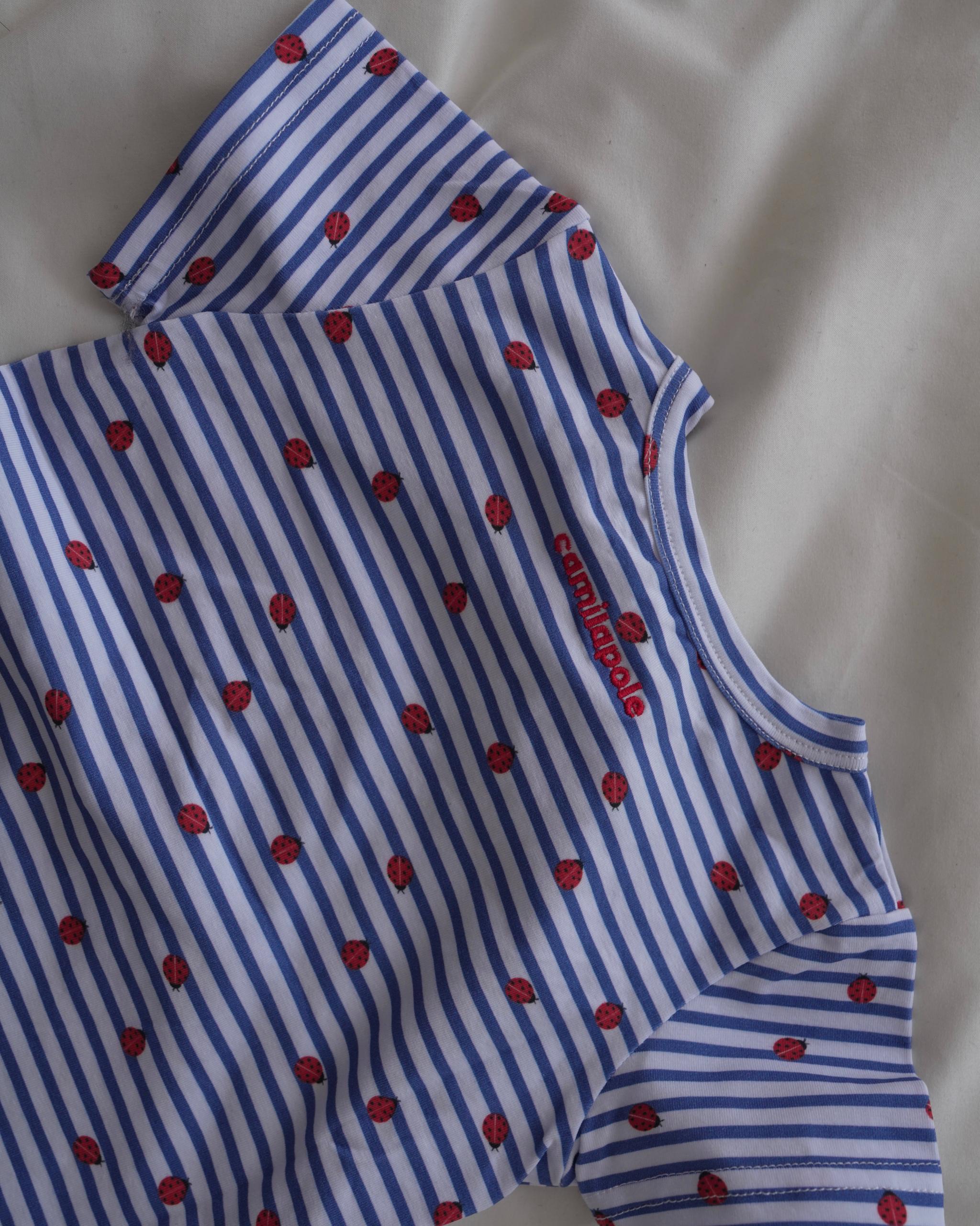 camilapole Ladybug Stripe Top