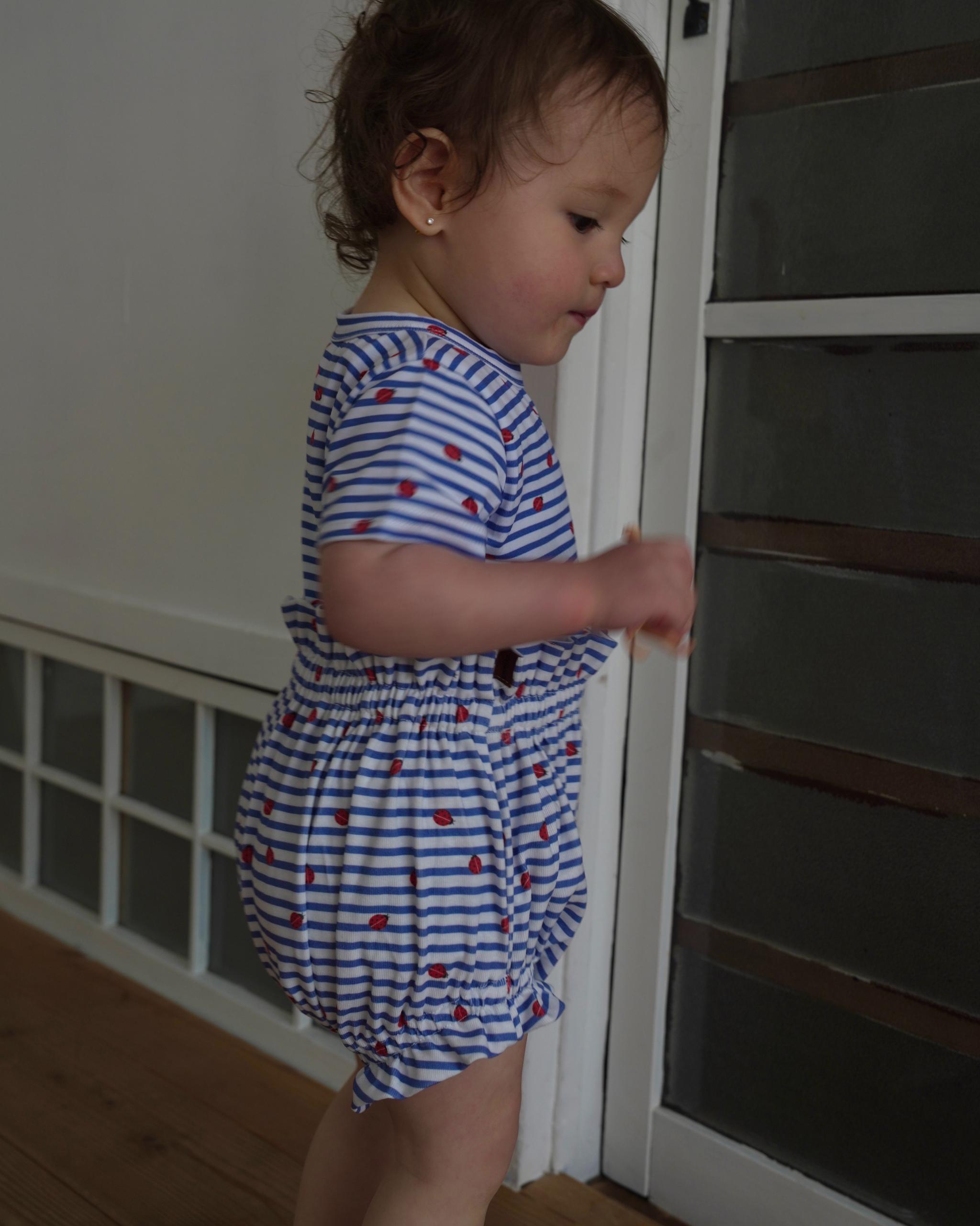 camilapole Ladybug Stripe Bloomer