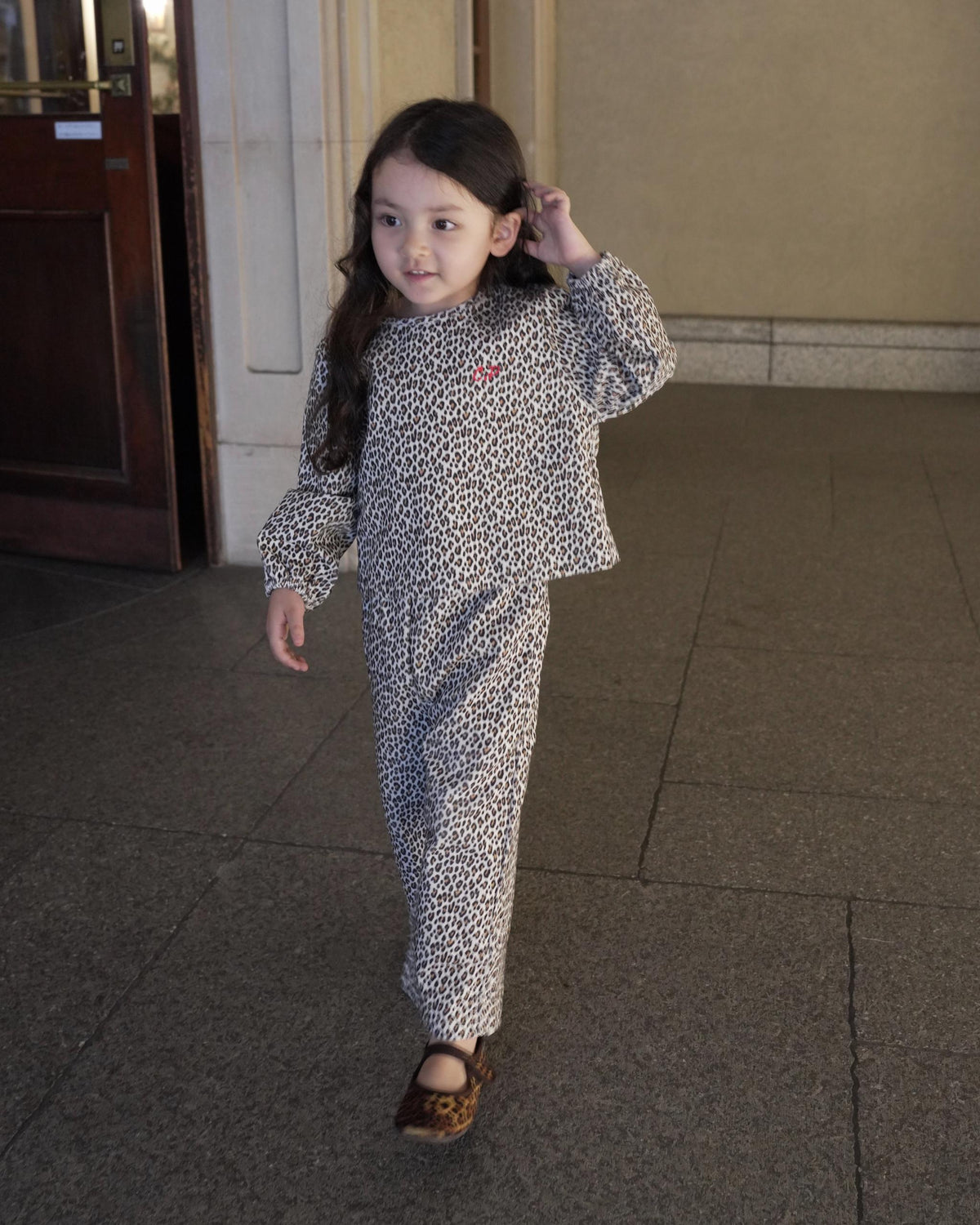 【POPUP先行/10.16 NEW】CAMILAPOLE little leopard corduroy wide pants
