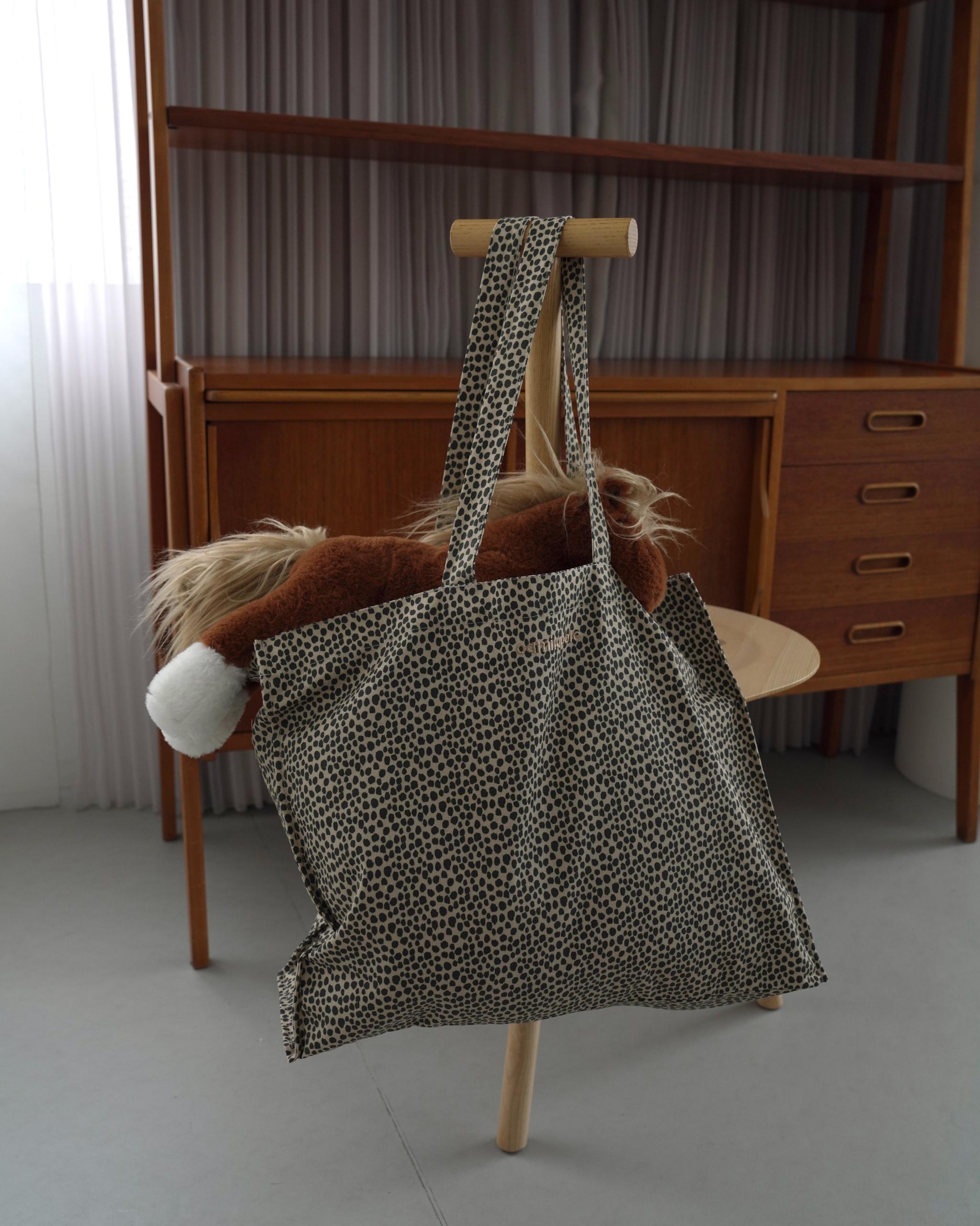 【 7.17 21:00〜NEW 】CAMILAPOLE Tone Leopard Tote