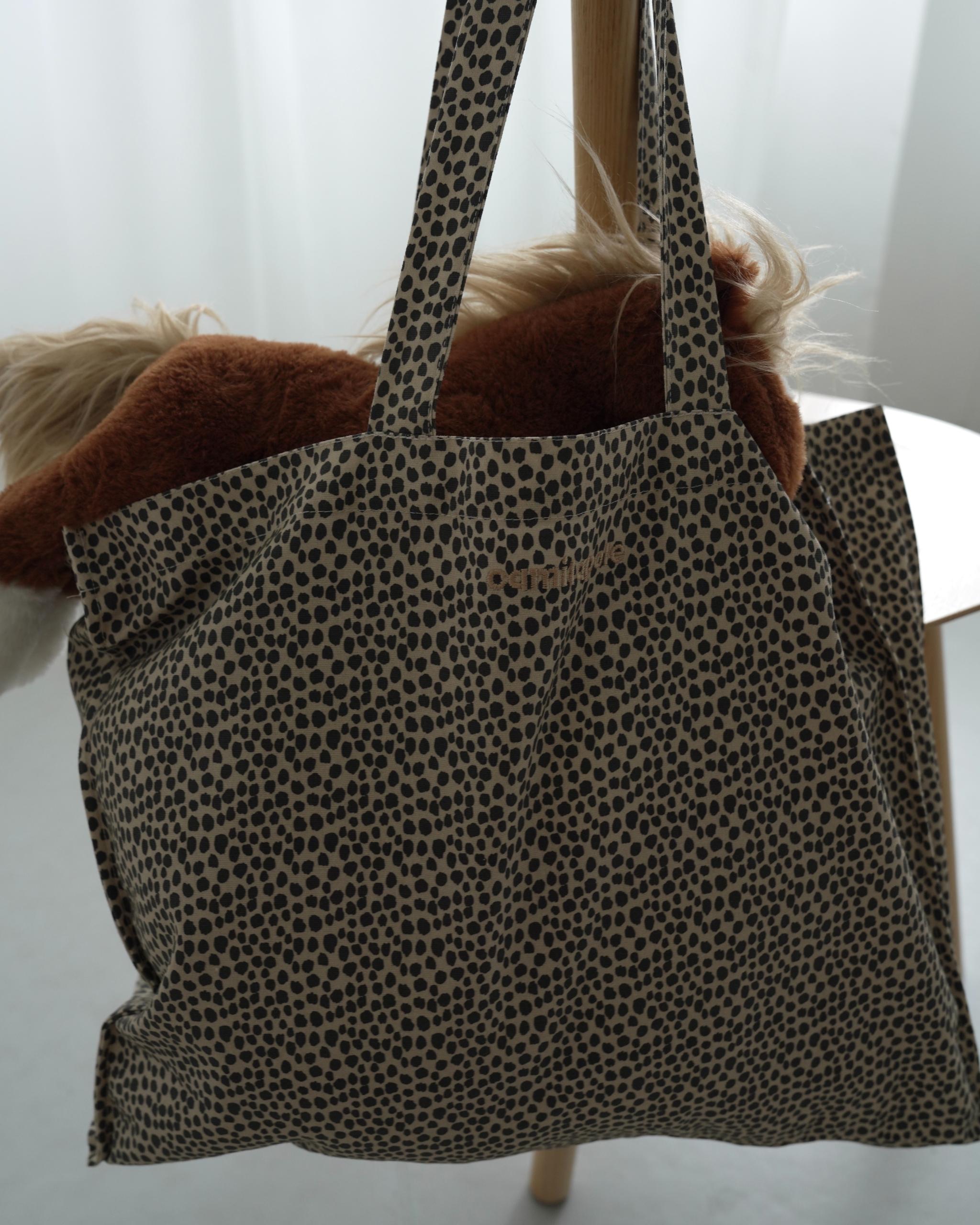 【 7.17 21:00〜NEW 】CAMILAPOLE Tone Leopard Tote