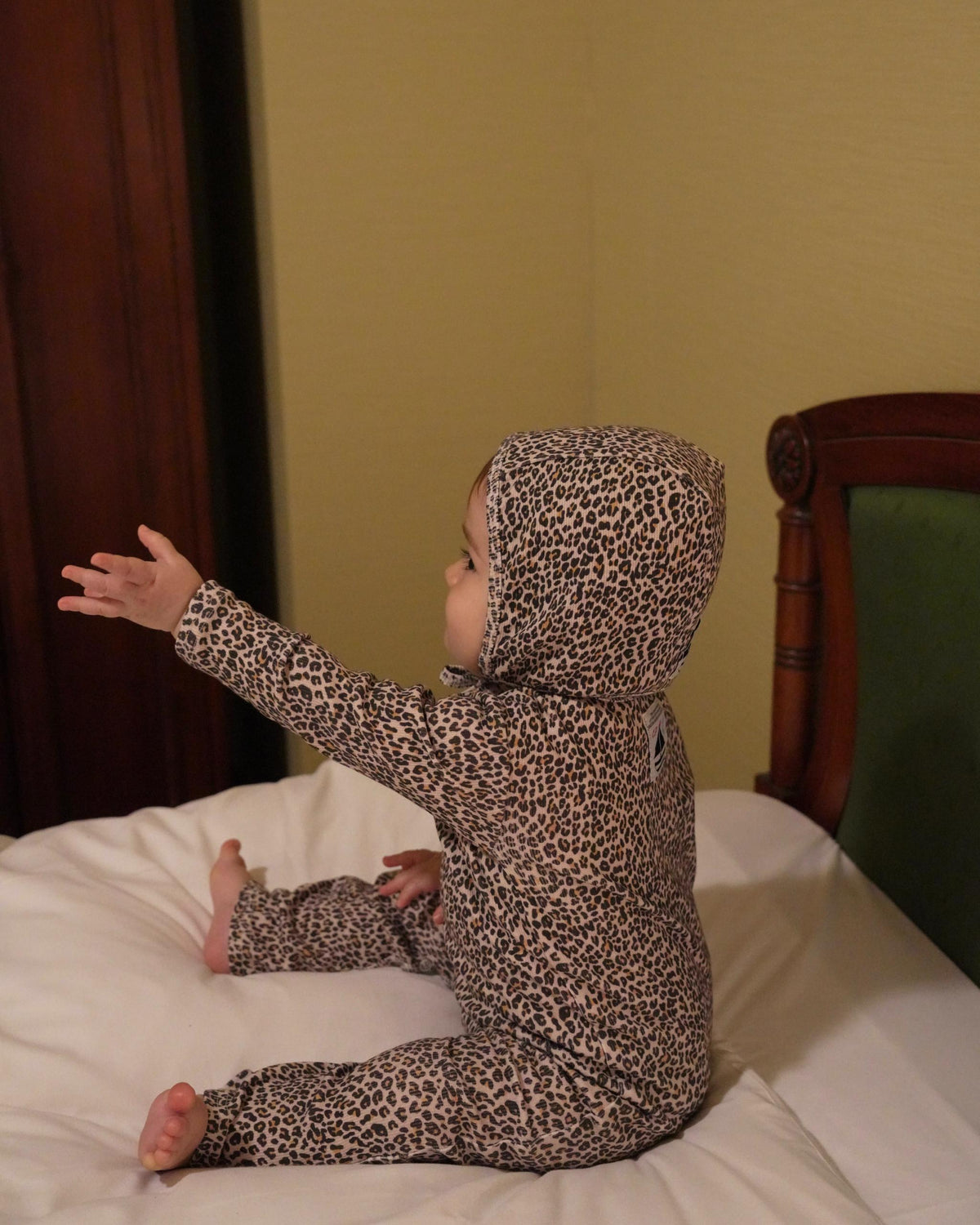【POPUP先行/10.16 NEW】CAMILAPOLE LITTLE LEOPARD RIB COVERALL
