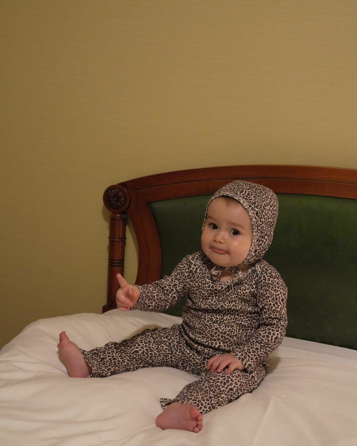 【POPUP先行/10.16 NEW】CAMILAPOLE LITTLE LEOPARD RIB COVERALL