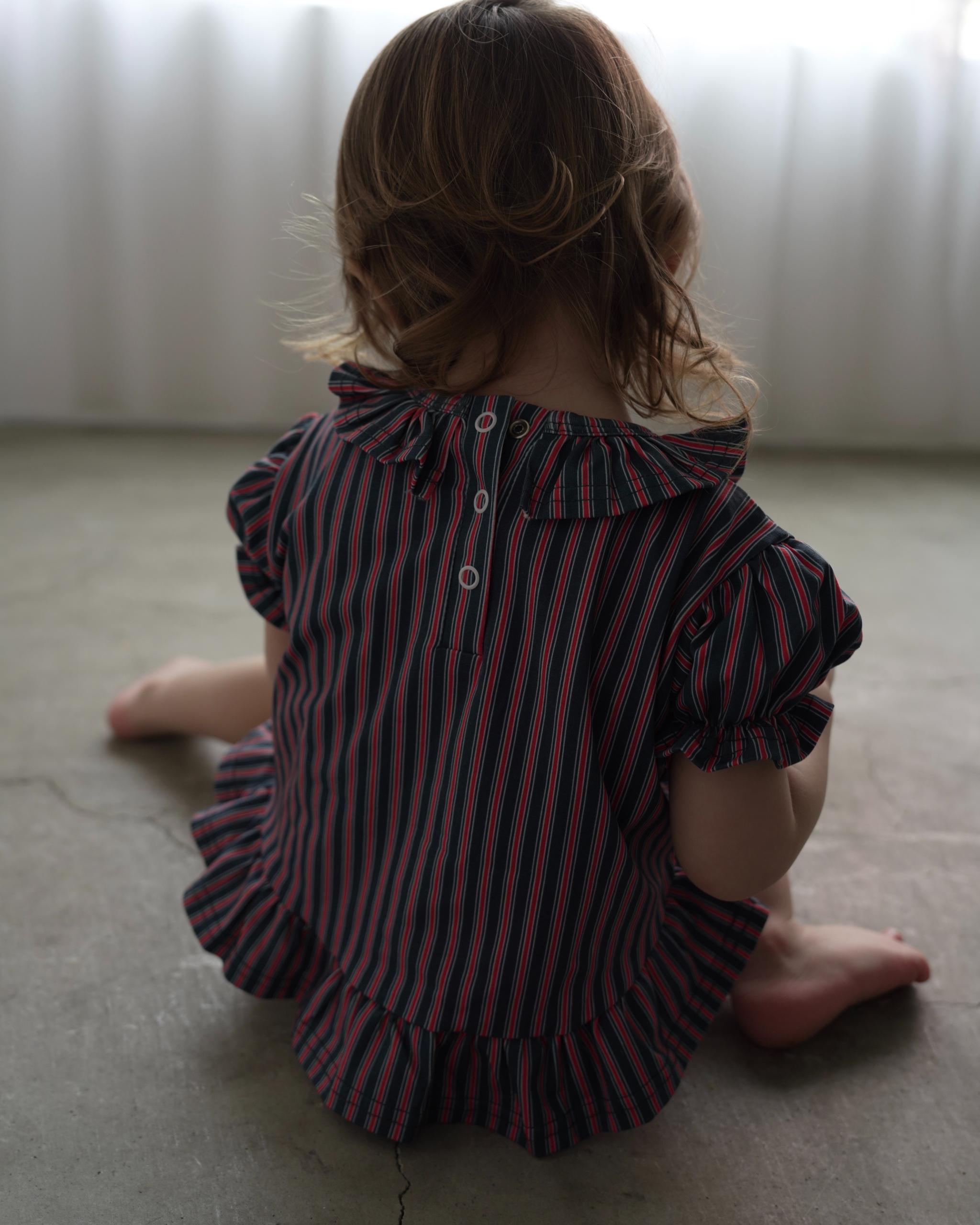 camilapole Classic Stripe Peplum Top