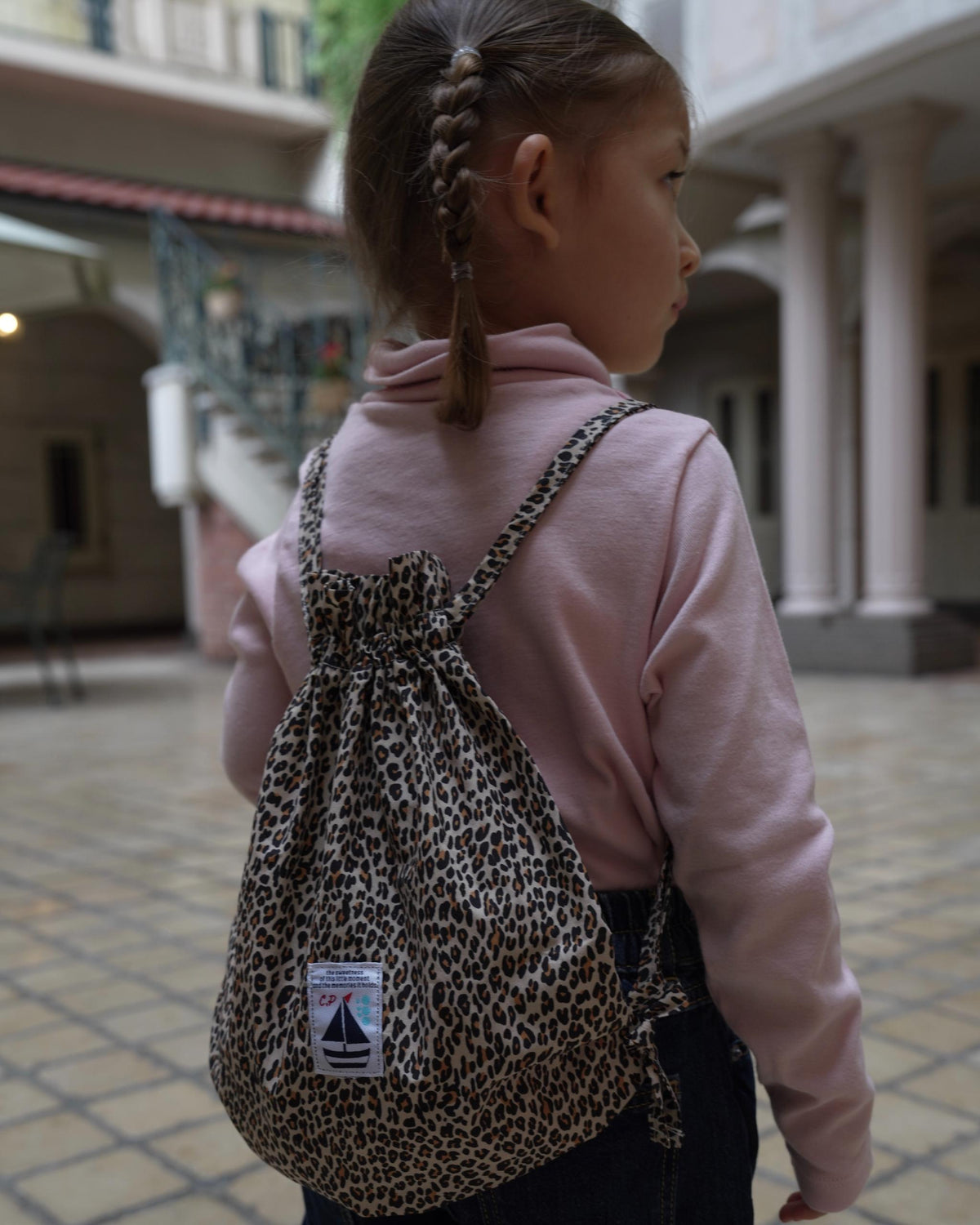 【POPUP先行/10.16 NEW】CAMILAPOLE LITTLE LEOPARD KNAPSACK / KIDS