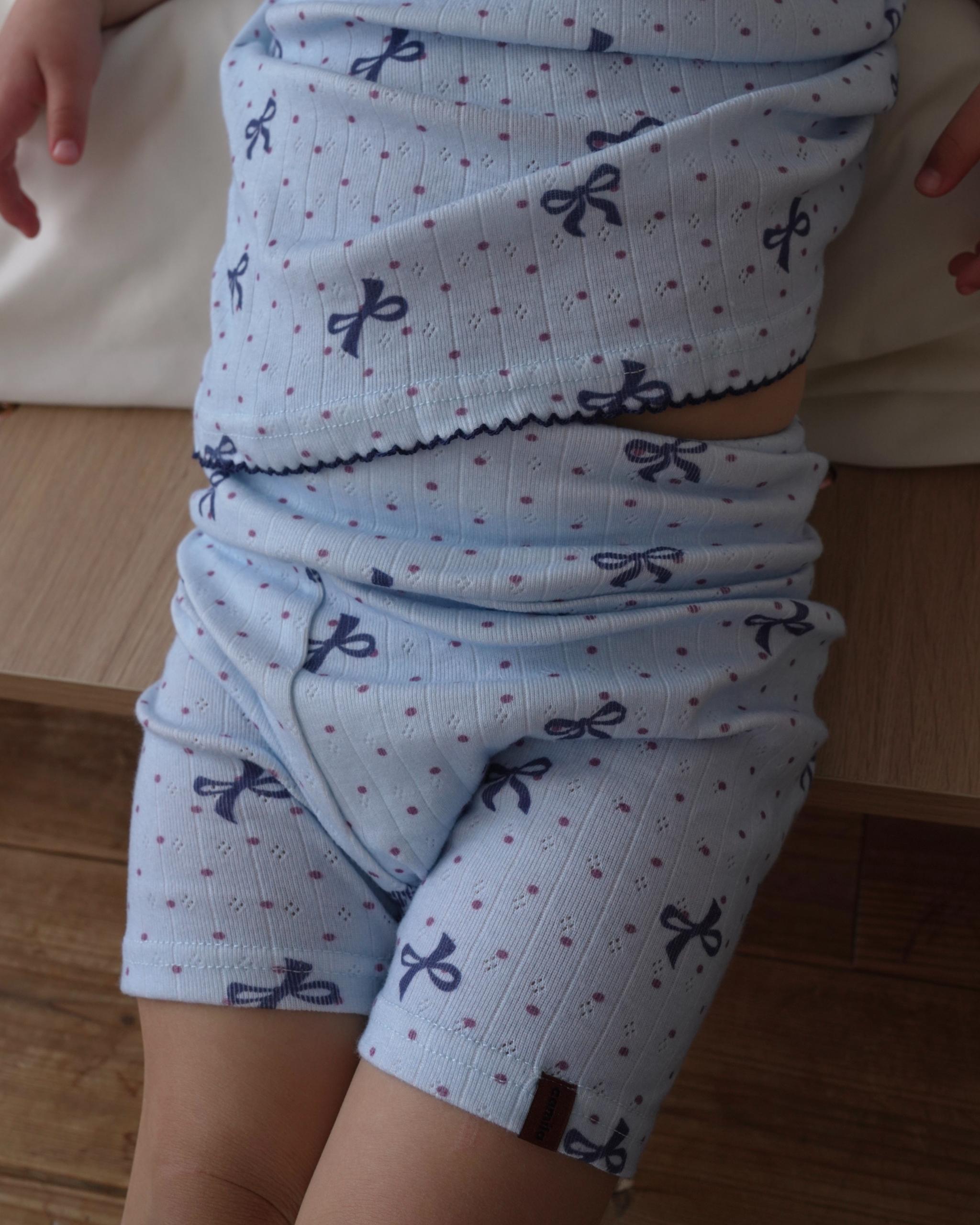 【2026 s/s 3rd delivery /Early Summer Collection】camilapole Baby Ribbon Shorts