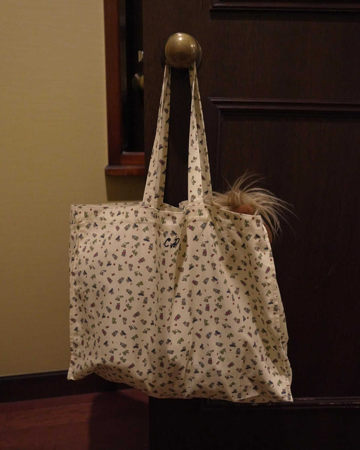 【POPUP先行/10.16 NEW】CAMILAPOLE PETIT TEDDY TOTE