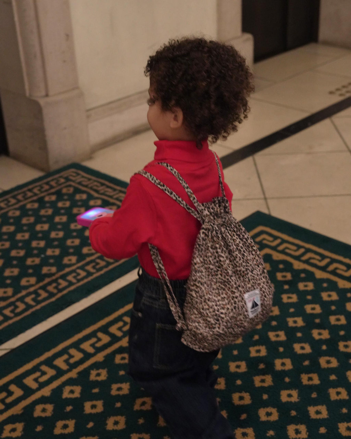 【POPUP先行/10.16 NEW】CAMILAPOLE LITTLE LEOPARD KNAPSACK / KIDS