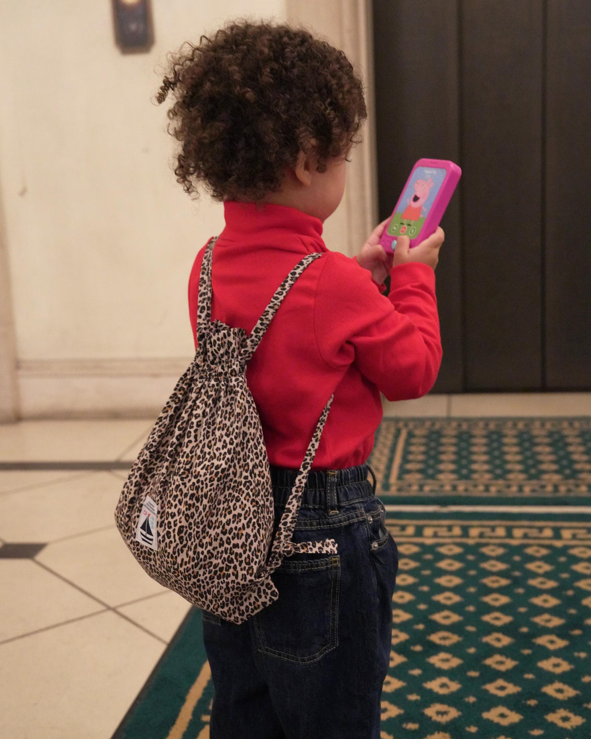 【POPUP先行/10.16 NEW】CAMILAPOLE LITTLE LEOPARD KNAPSACK / KIDS
