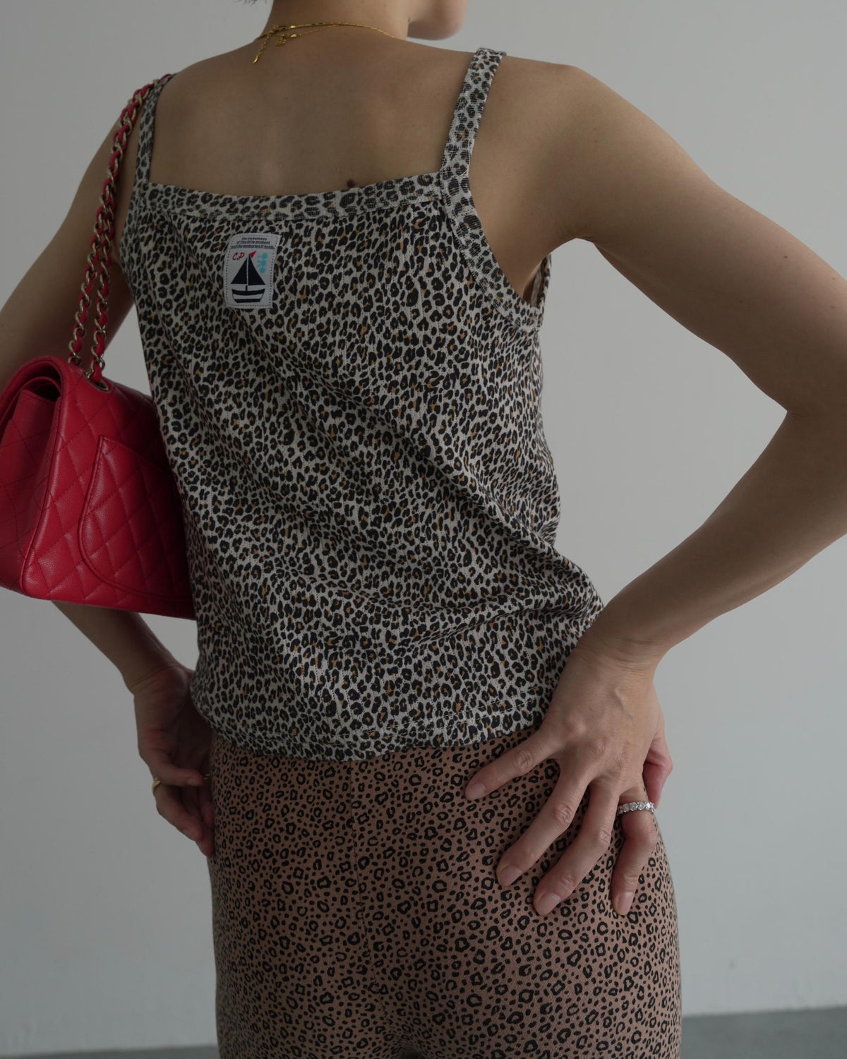 【POPUP先行/10.16 NEW】CAMILAPOLE LITTLE LEOPARD CAMISOLE / LADIES