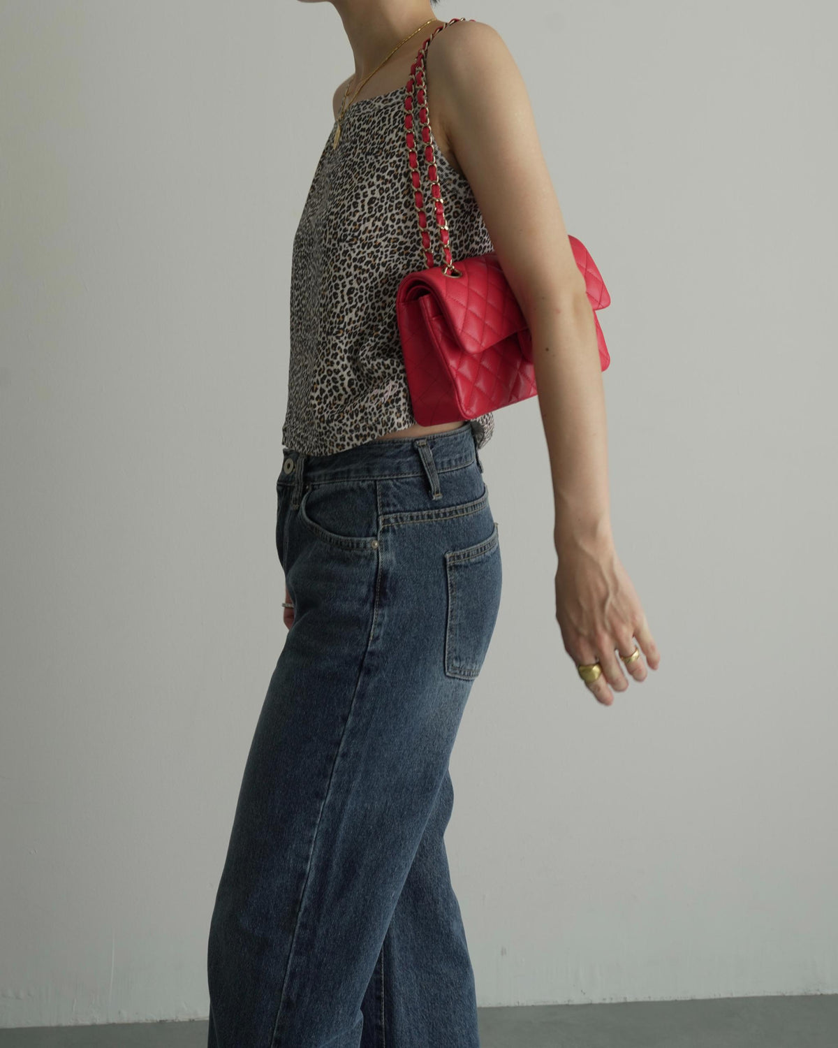 【POPUP先行/10.16 NEW】CAMILAPOLE LITTLE LEOPARD CAMISOLE / LADIES