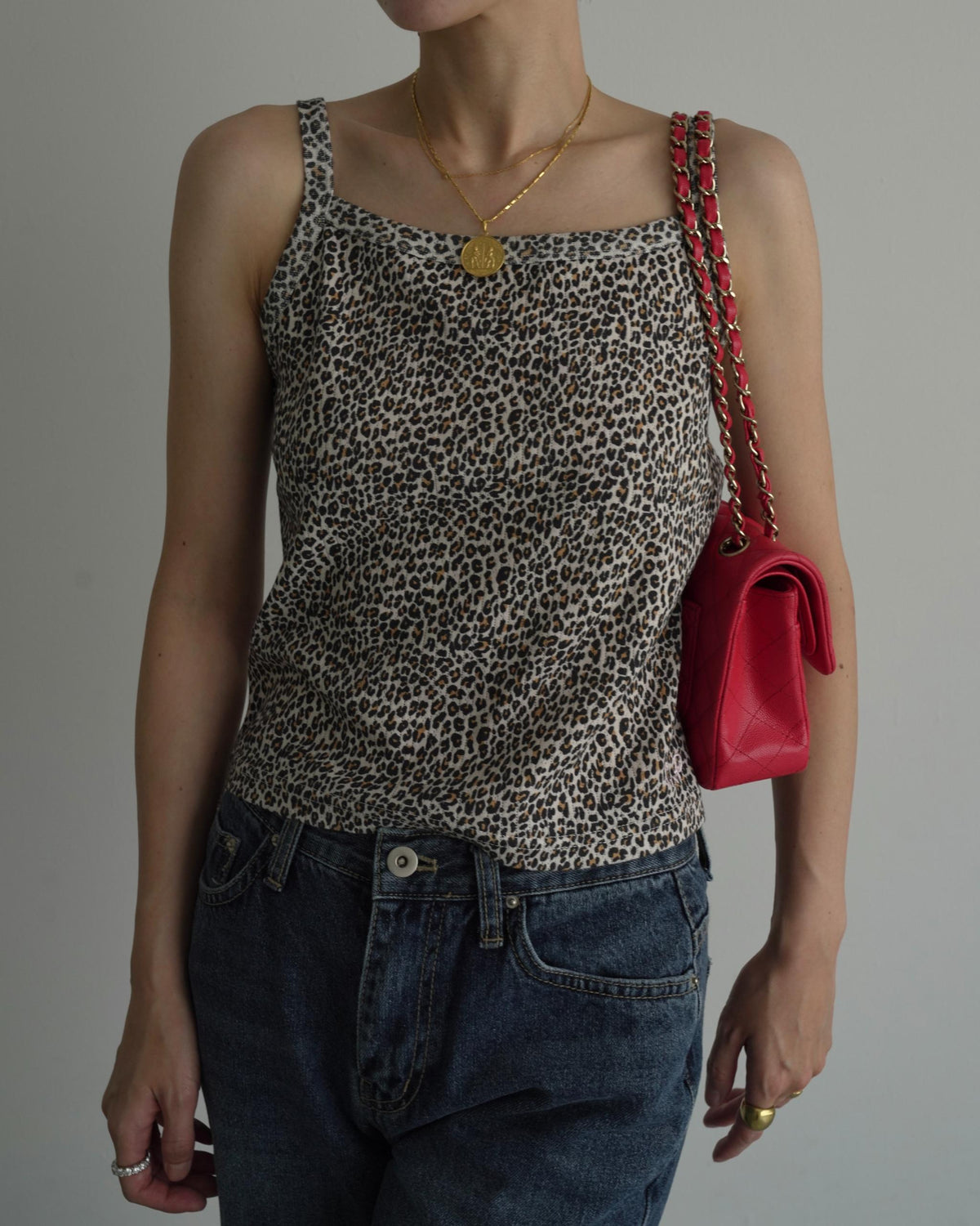 【POPUP先行/10.16 NEW】CAMILAPOLE LITTLE LEOPARD CAMISOLE / LADIES