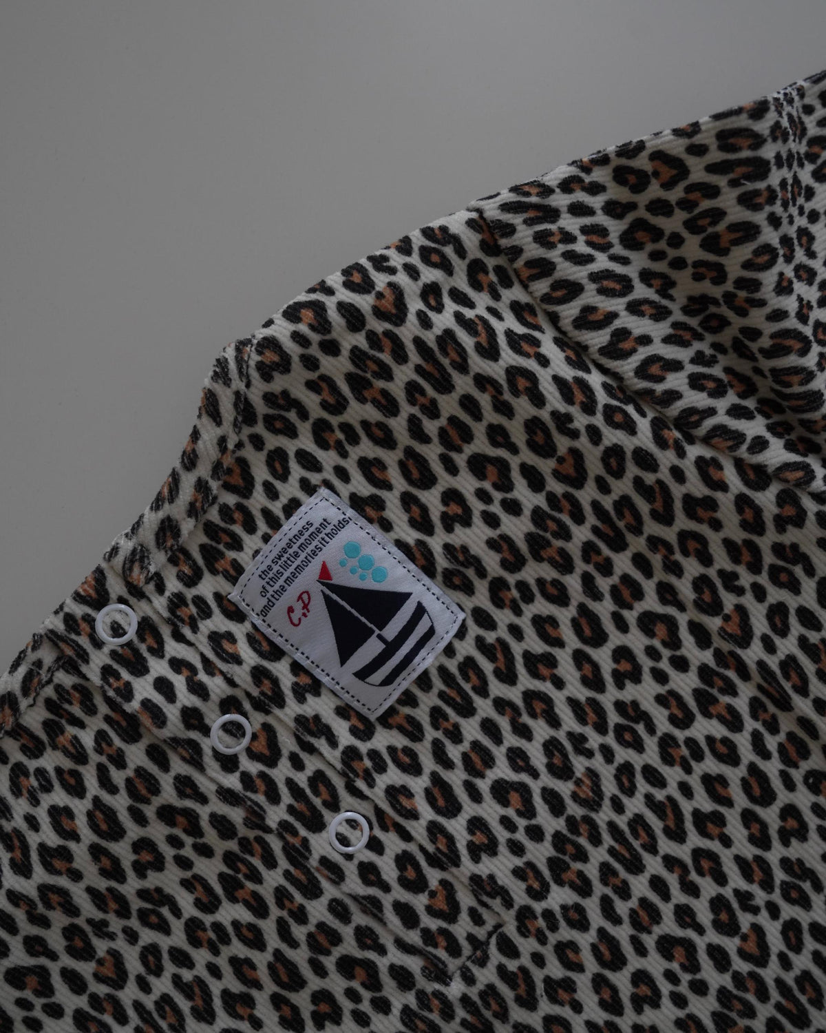 【POPUP先行/10.16 NEW】CAMILAPOLE little leopard corduroy pullover