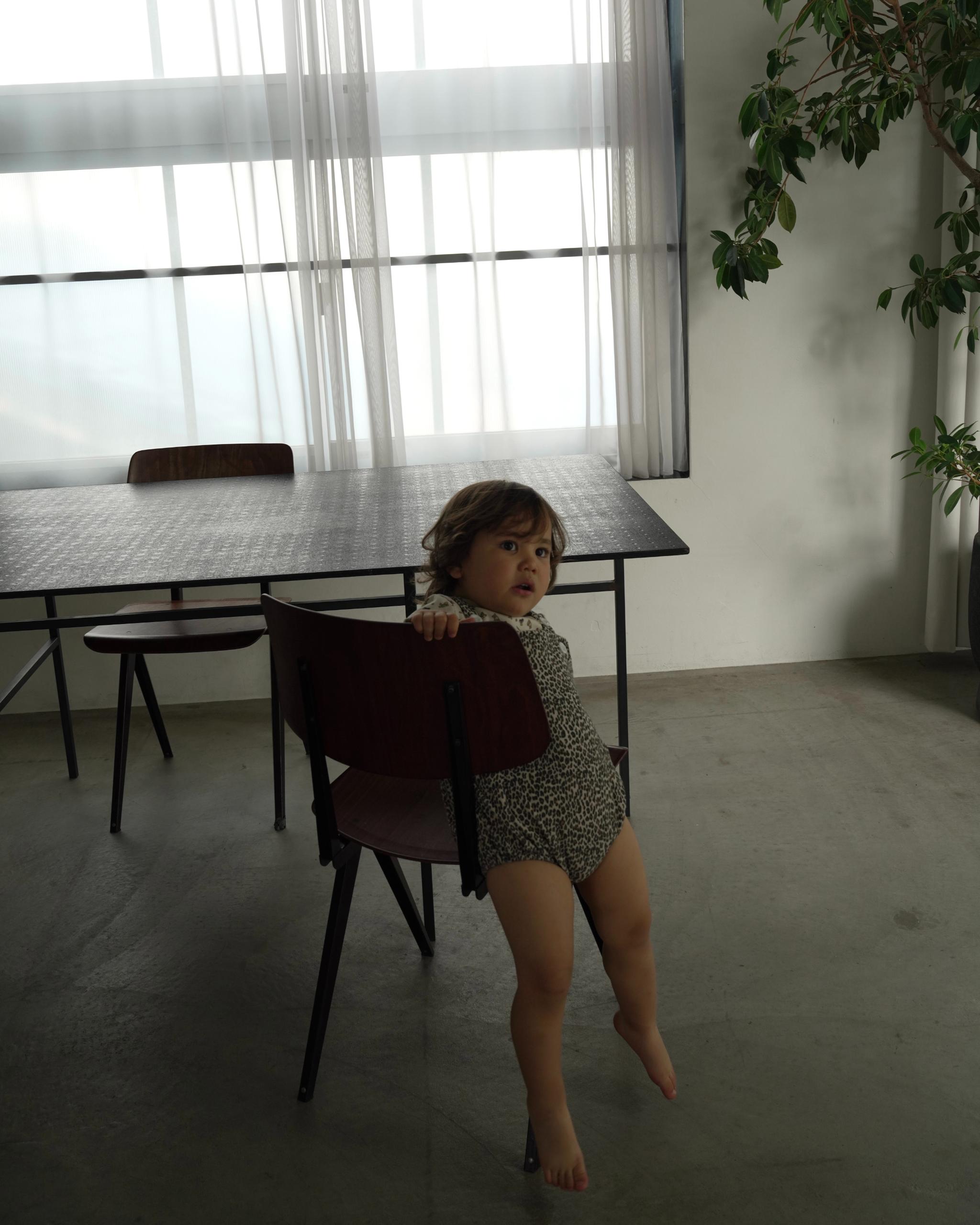 【 8.14 21:00〜LAUNCH 】CAMILAPOLE Little Leopard Bubble Romper