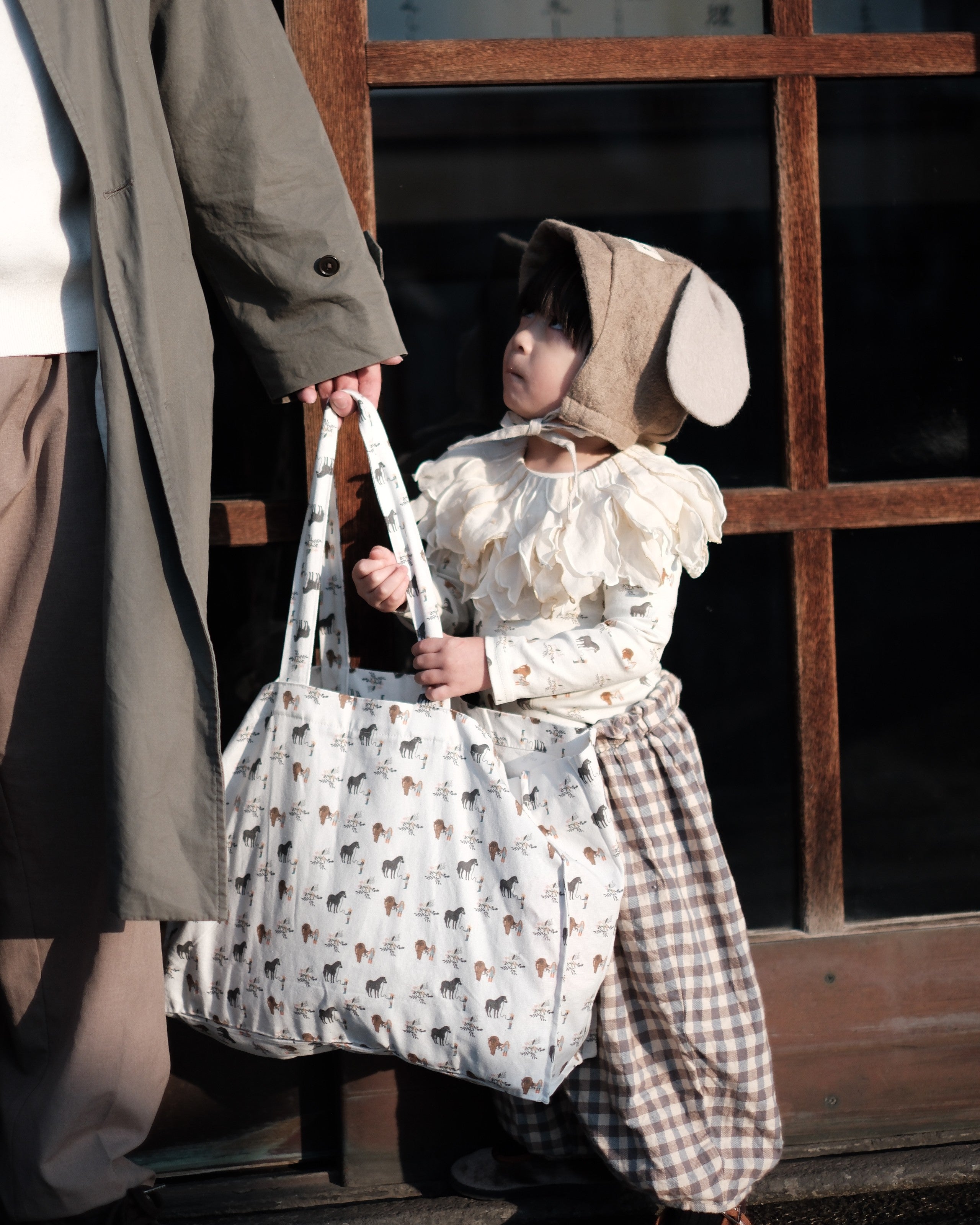 __e.s.75さんオリジナル企画 Little Horses Tote