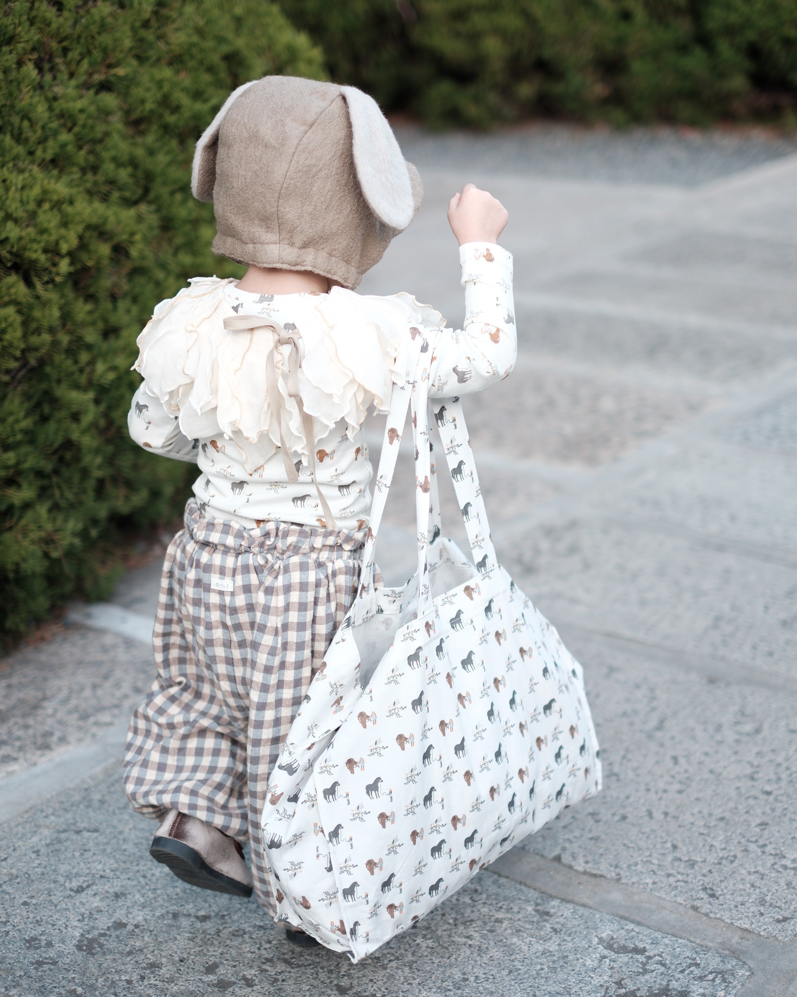 __e.s.75さんオリジナル企画 Little Horses Tote