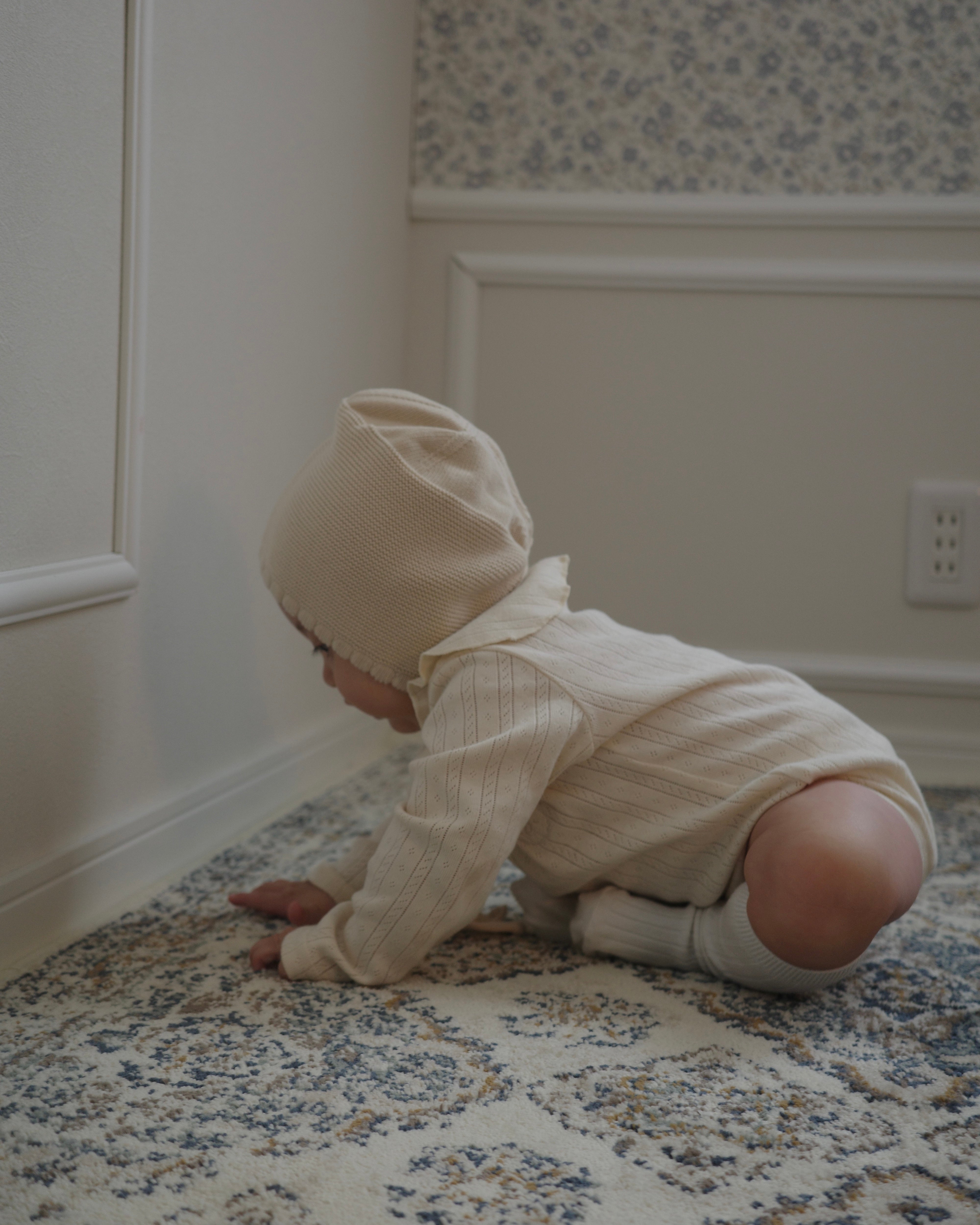 【10/22(wed)12:00 Launch】Sable rib collar romper