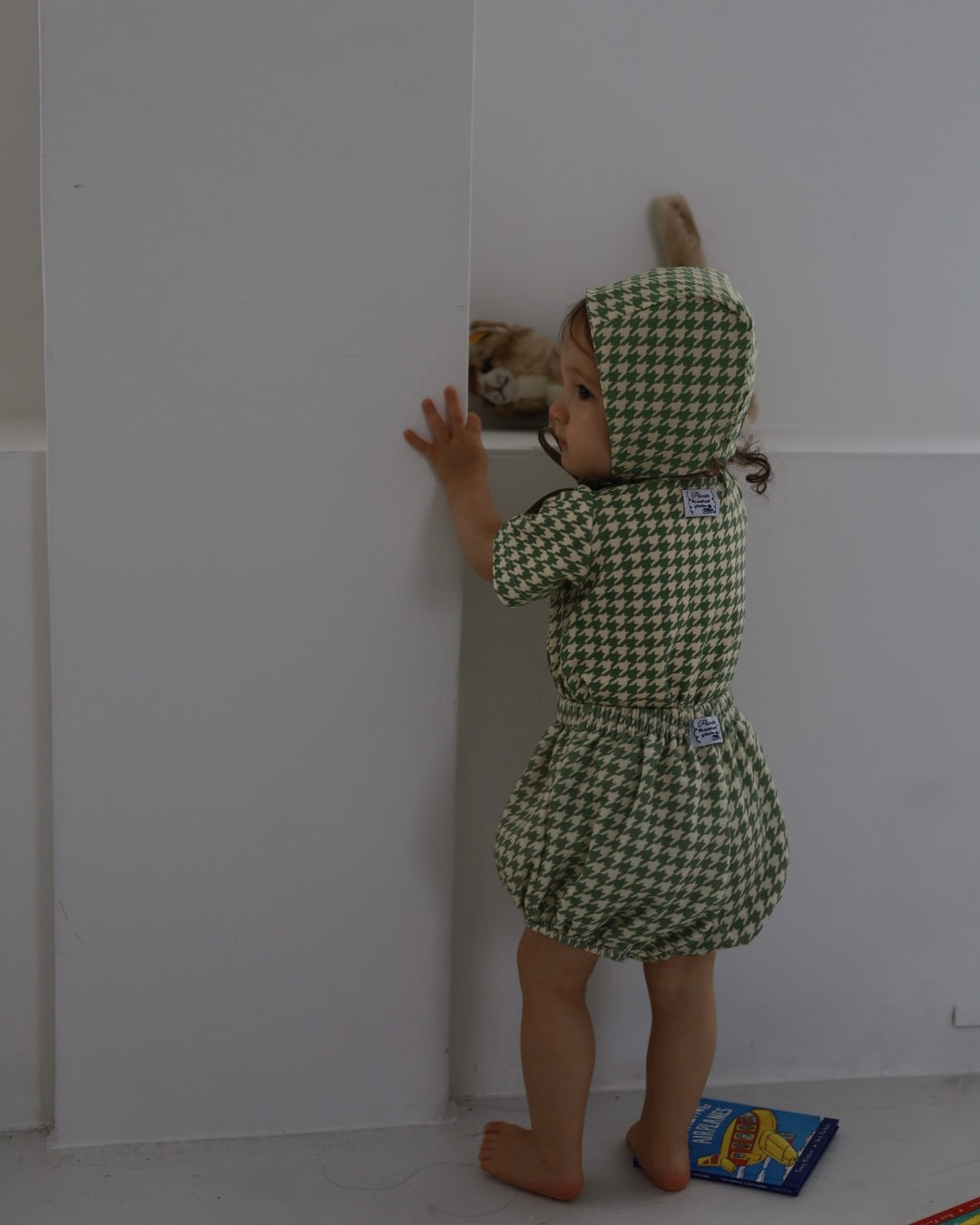 【 6.12 21:00~ Launch 】POIMERI green houndstooth bonnet