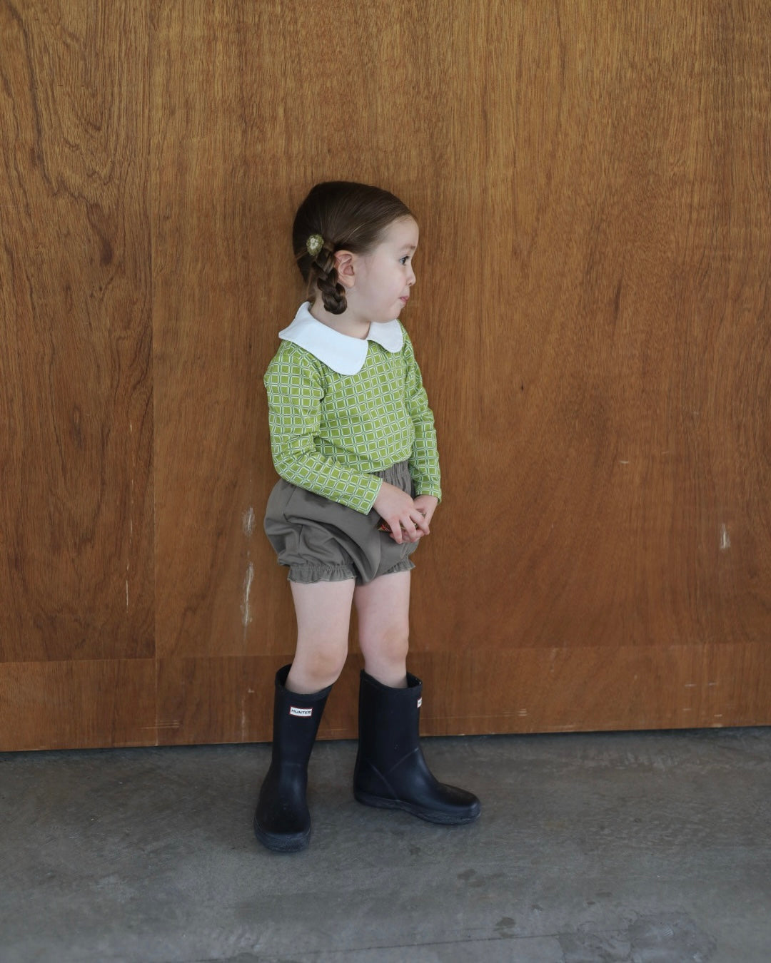 【 8.7 21:00〜LAUNCH 】POIMERI olive check tops