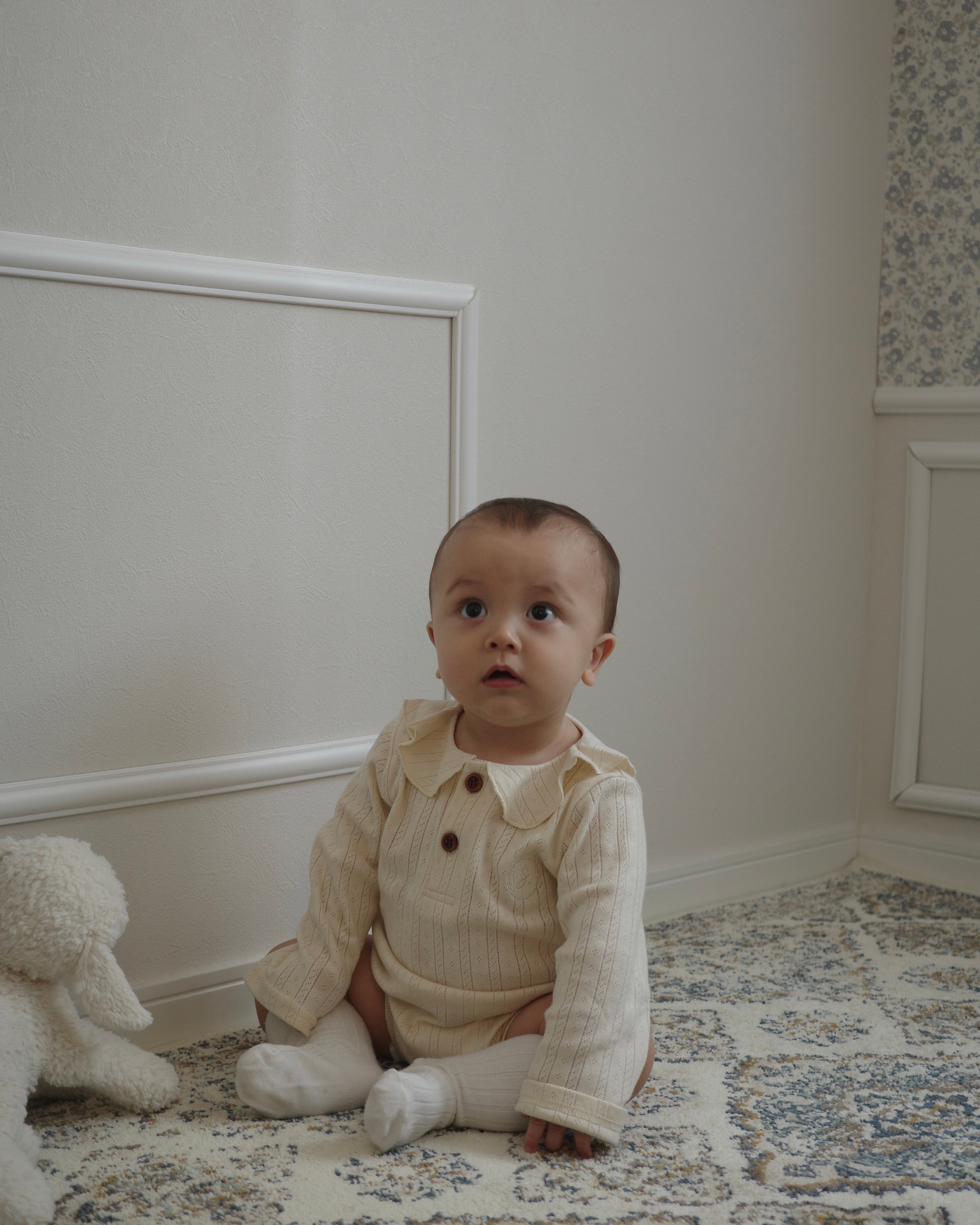 【10/22(wed)12:00 Launch】Sable rib collar romper