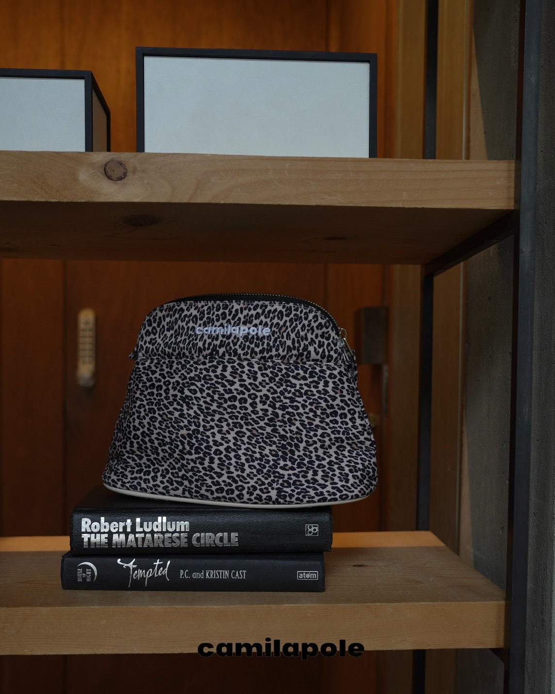 【 NEW ARRIVAL 】camilapole Little Leopard Pouch