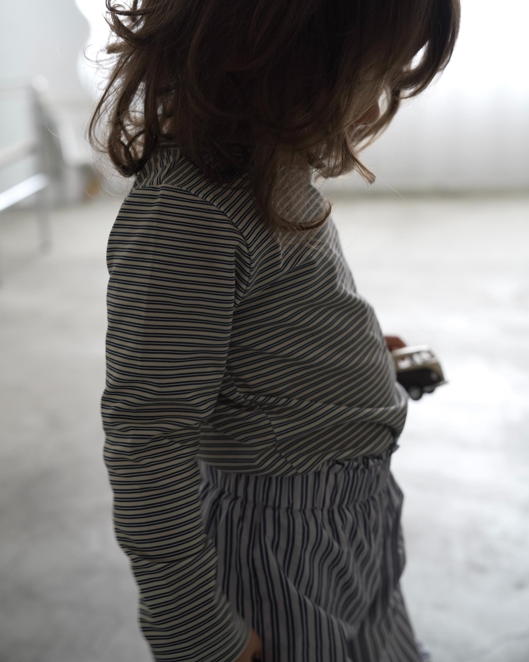 camilapole Ink Stripe Top
