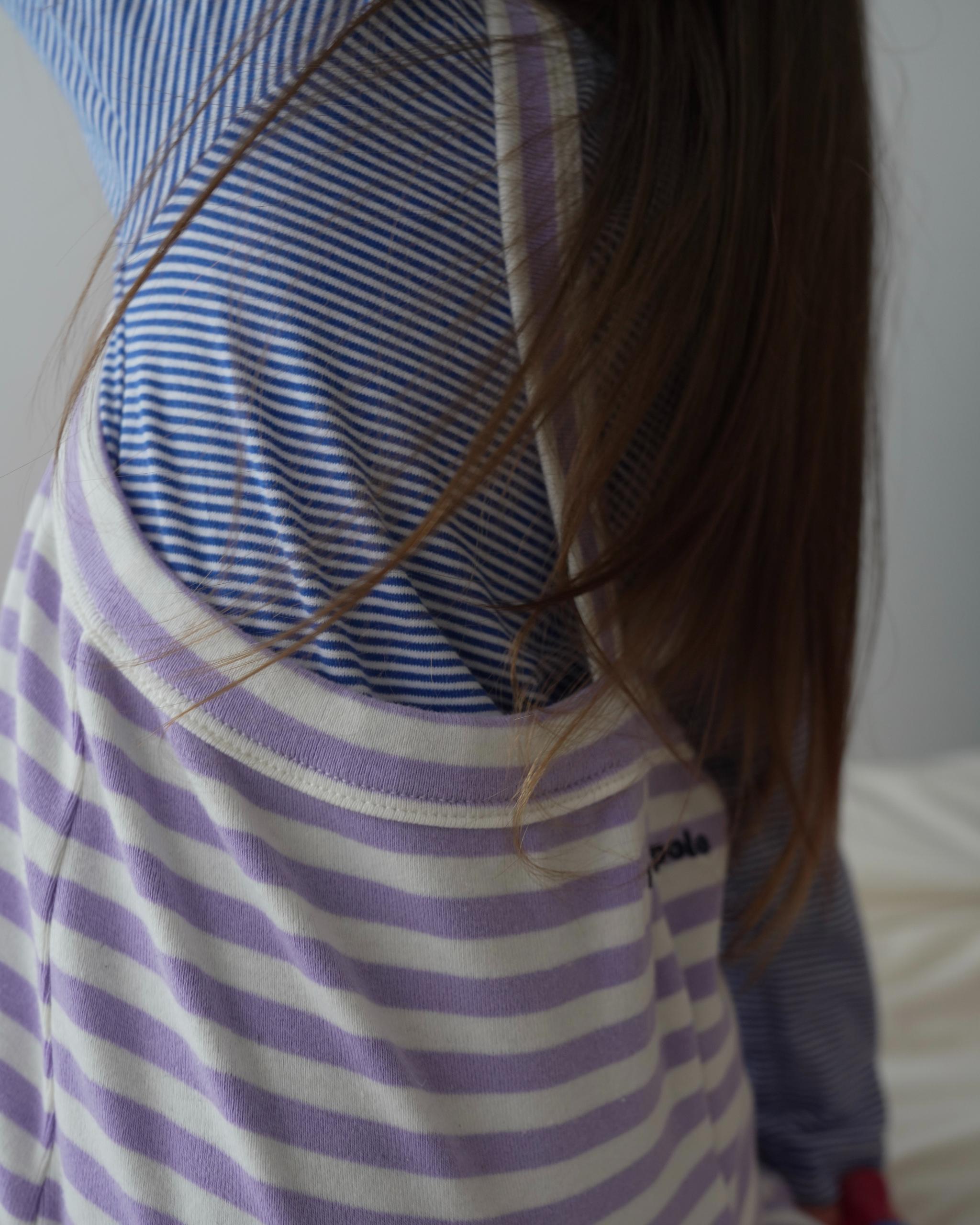 camilapole Soft Stripe Overalls - Lavender