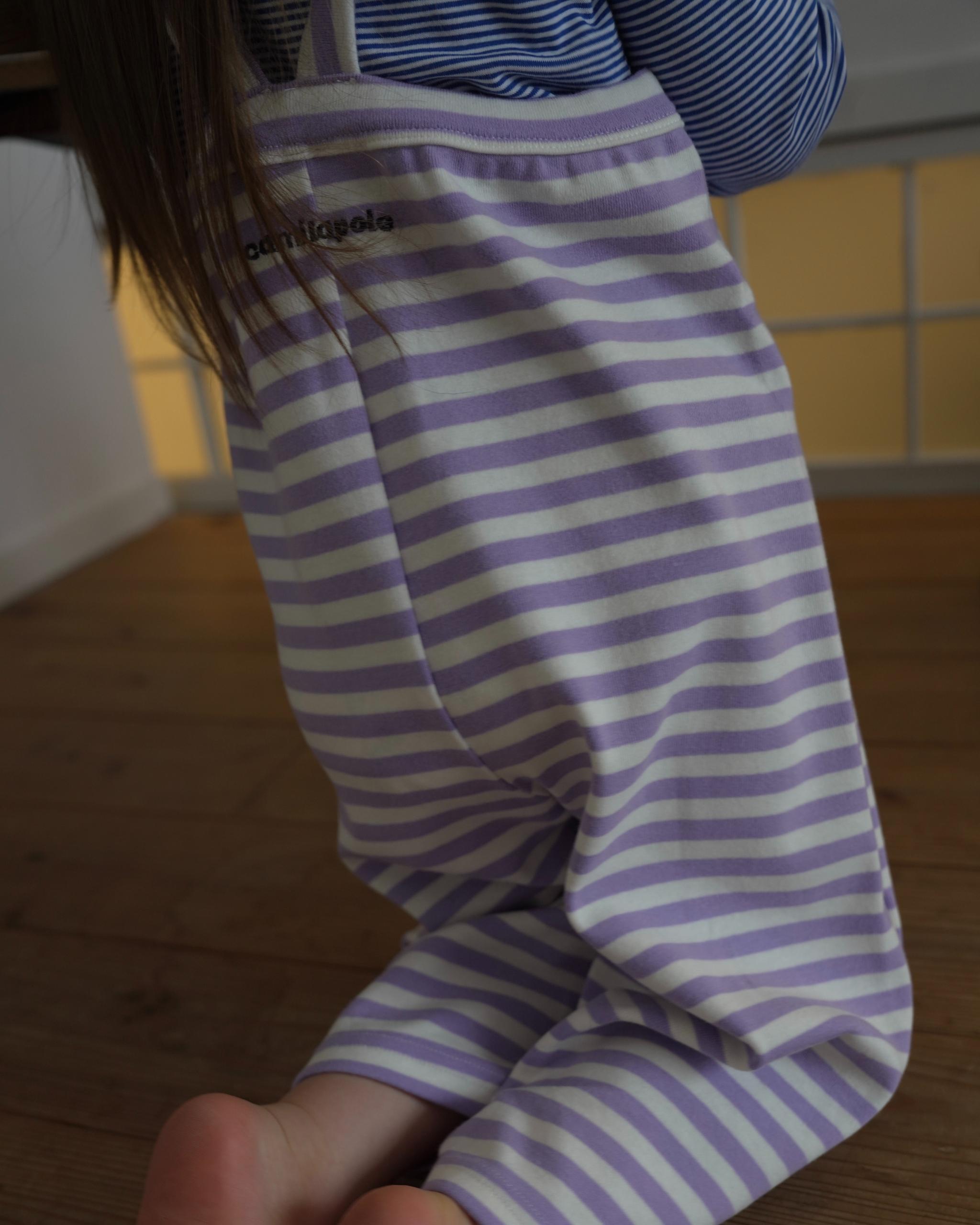camilapole Soft Stripe Overalls - Lavender