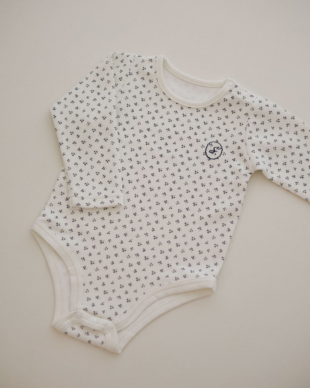 Sable clover rompers