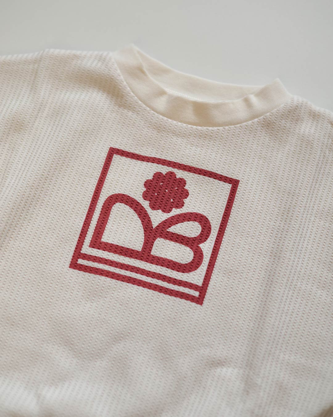 【10/22(wed)12:00 Launch】waffle gather sleeve tee